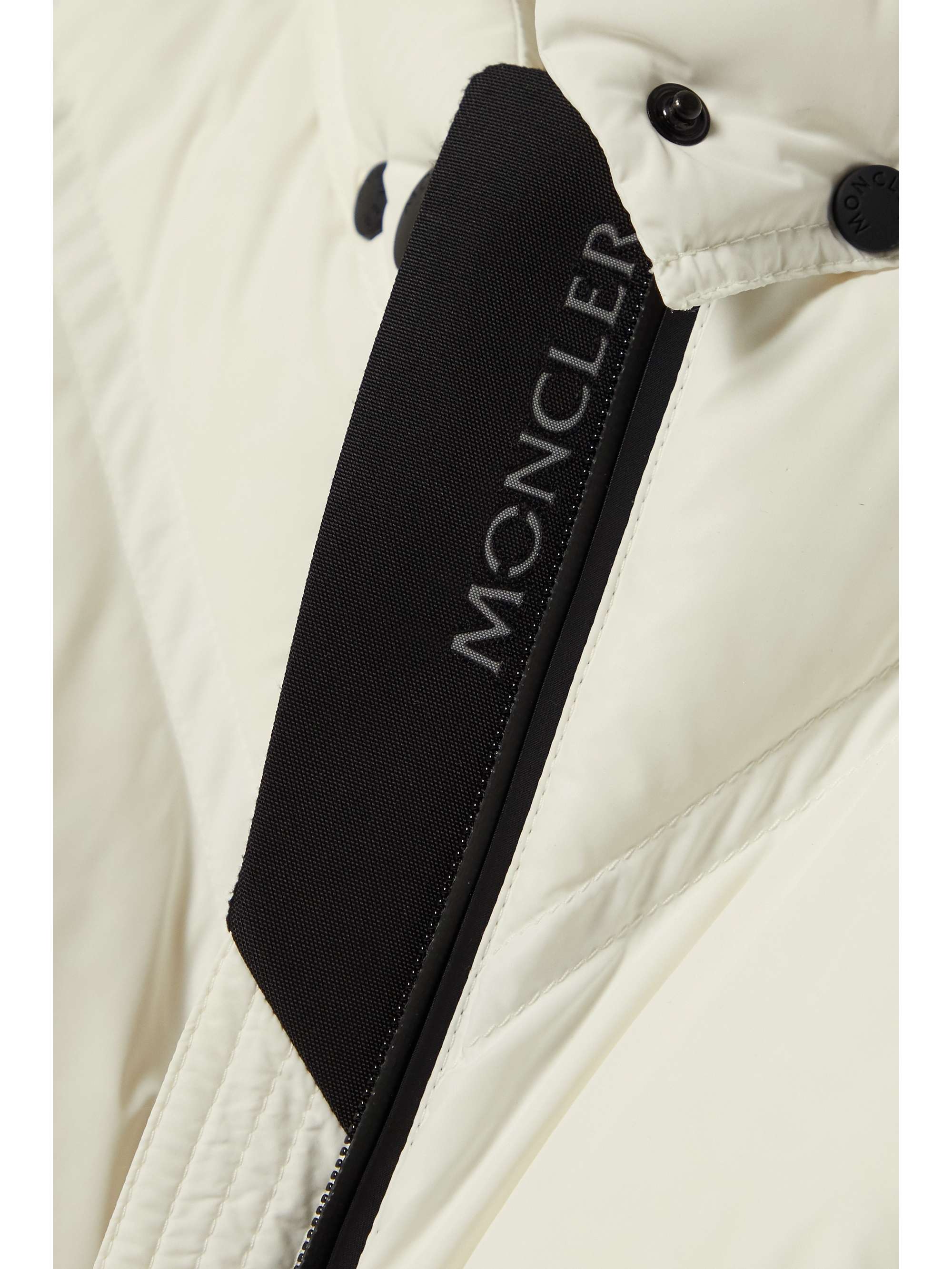 Vailly hooded quilted shell down jacket view