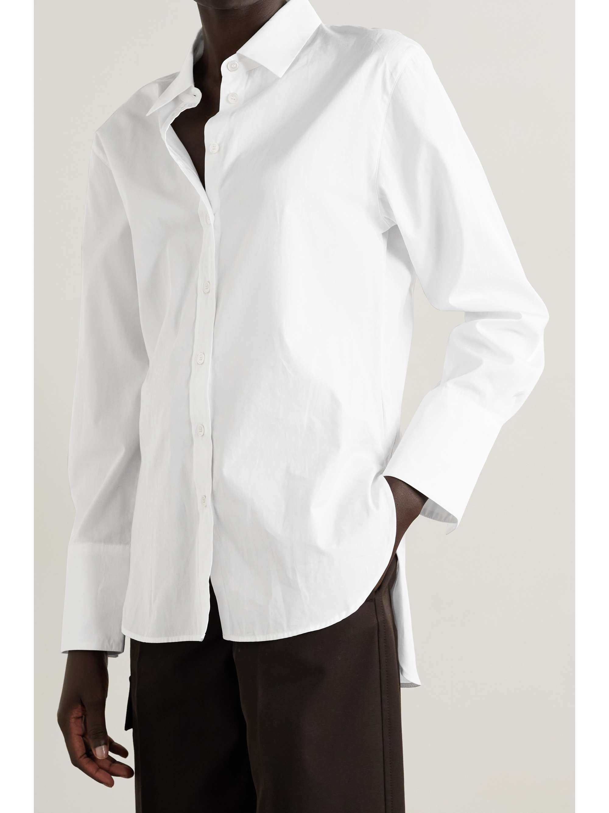 Joe cotton-poplin shirt view