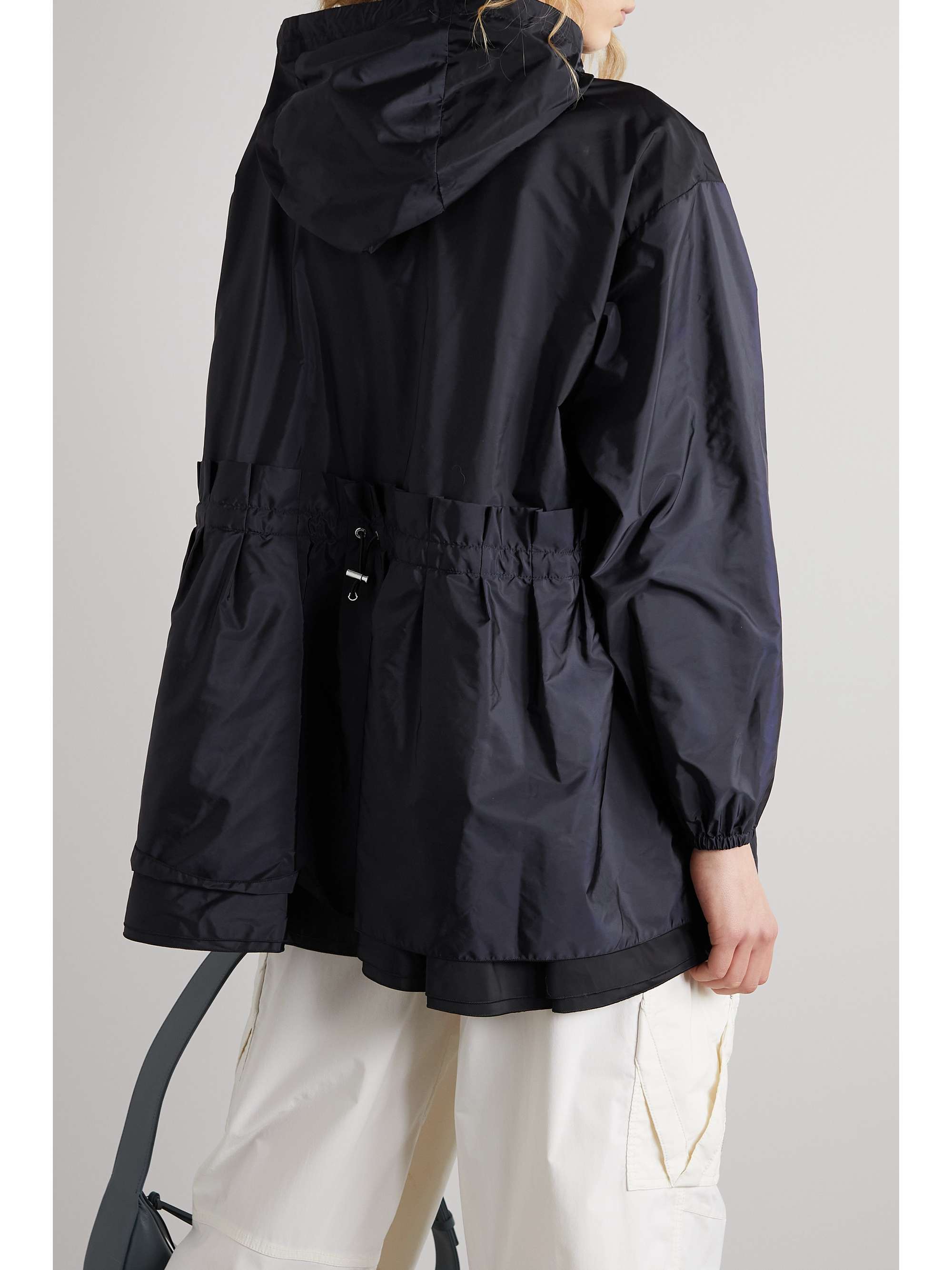Hooded shell jacket view