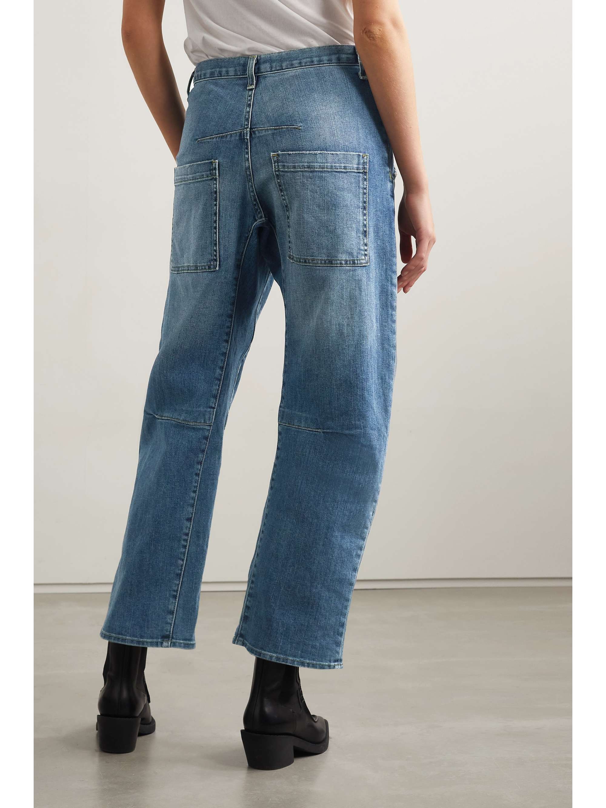 Emerson high-rise tapered jeans view
