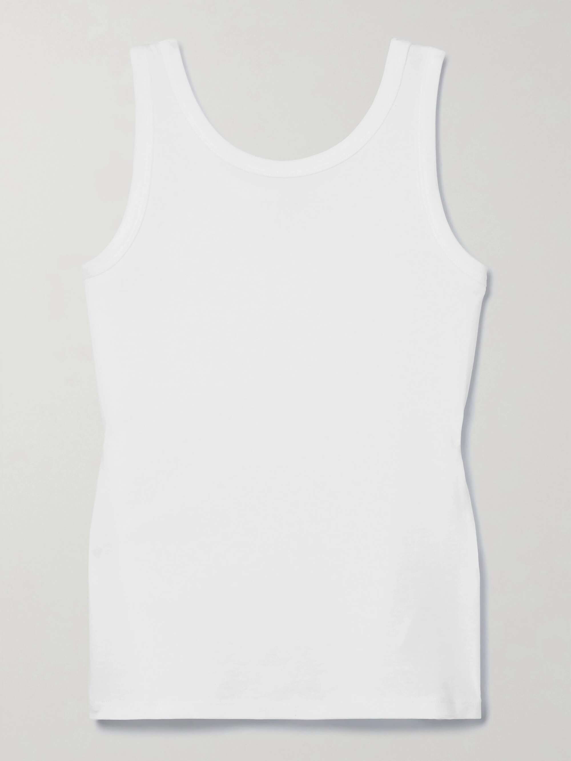 Essentials Frankie organic cotton-jersey tank view