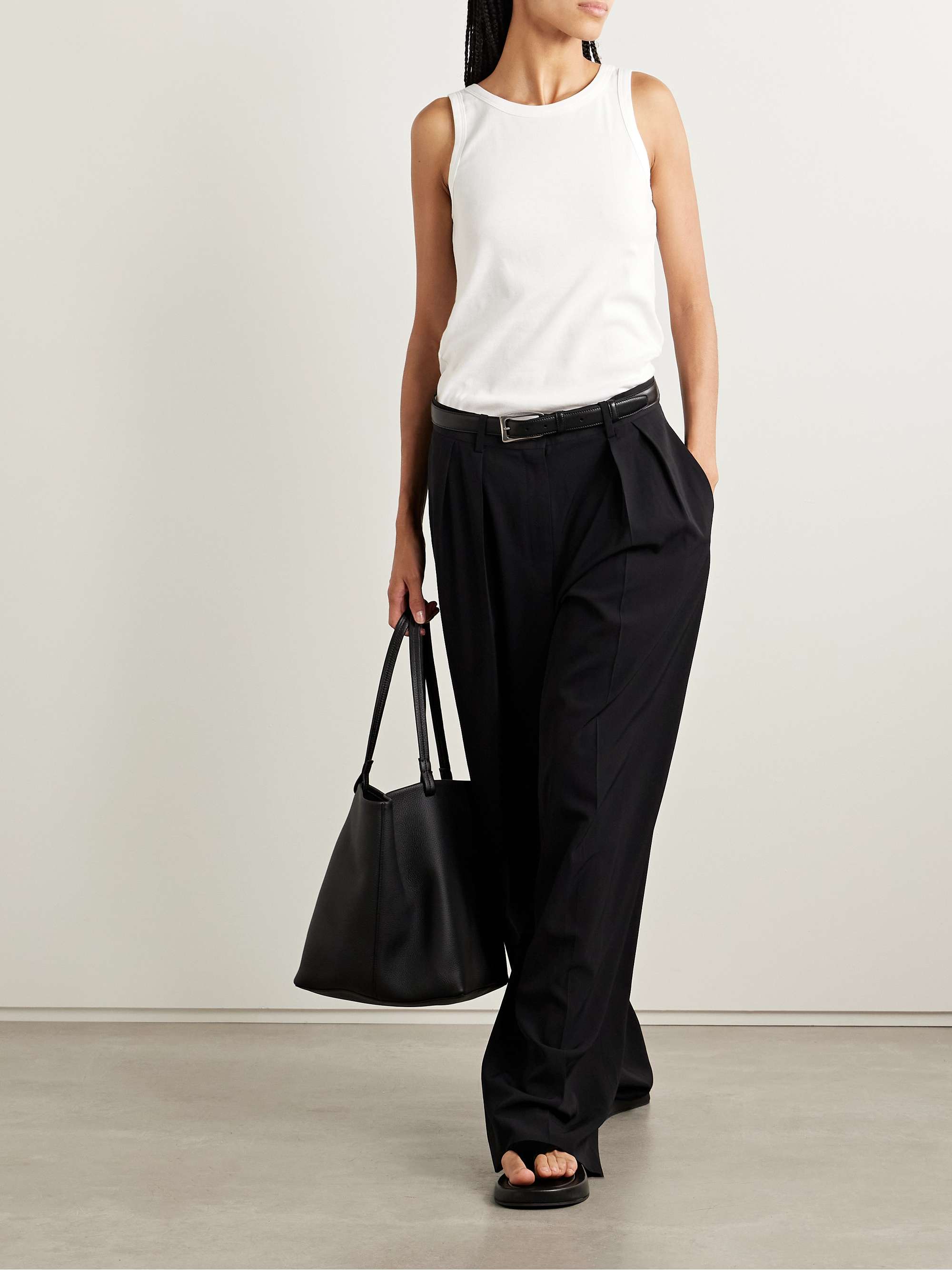 Essentials Frankie organic cotton-jersey tank view