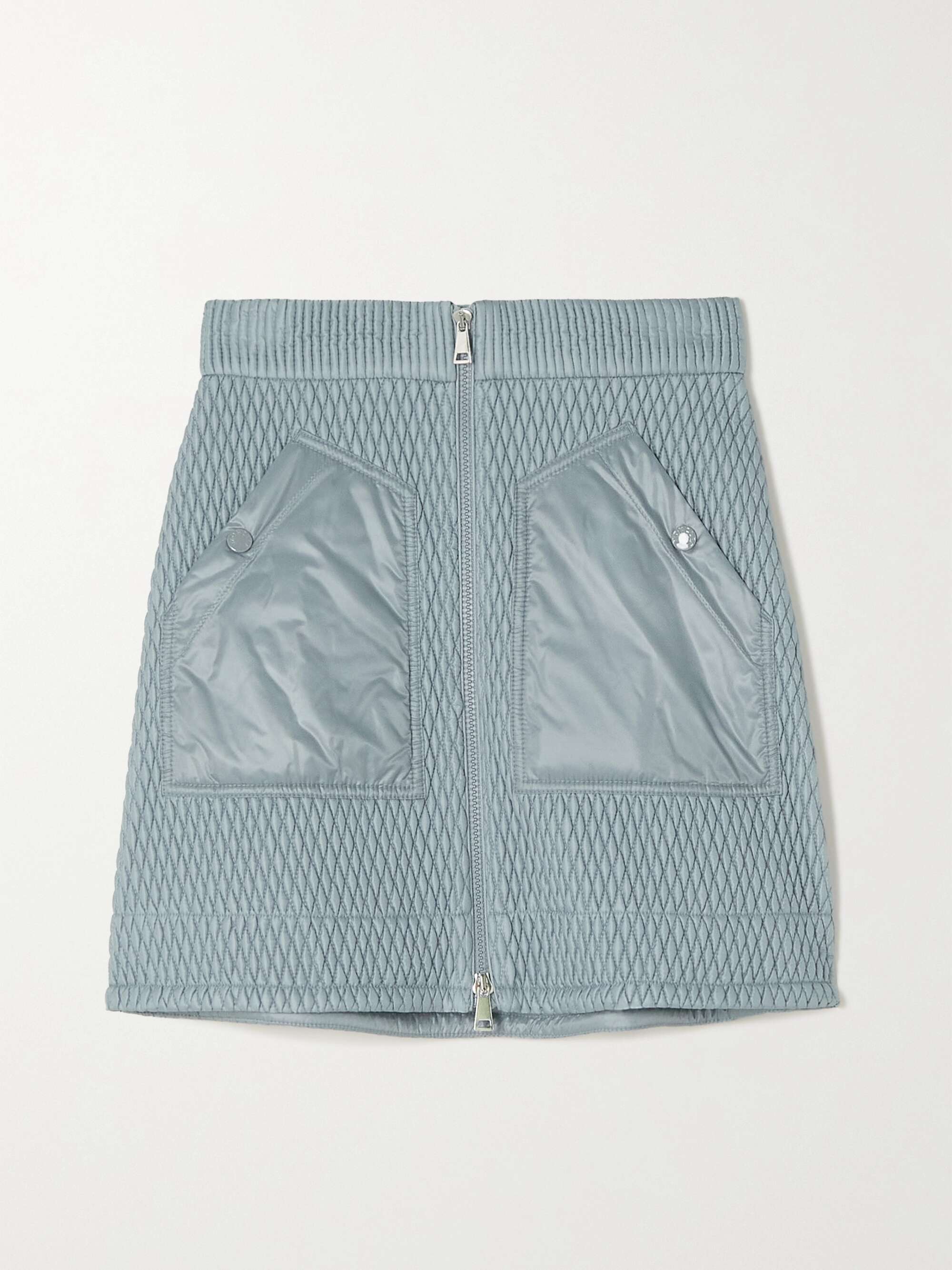 Quilted shell mini skirt view