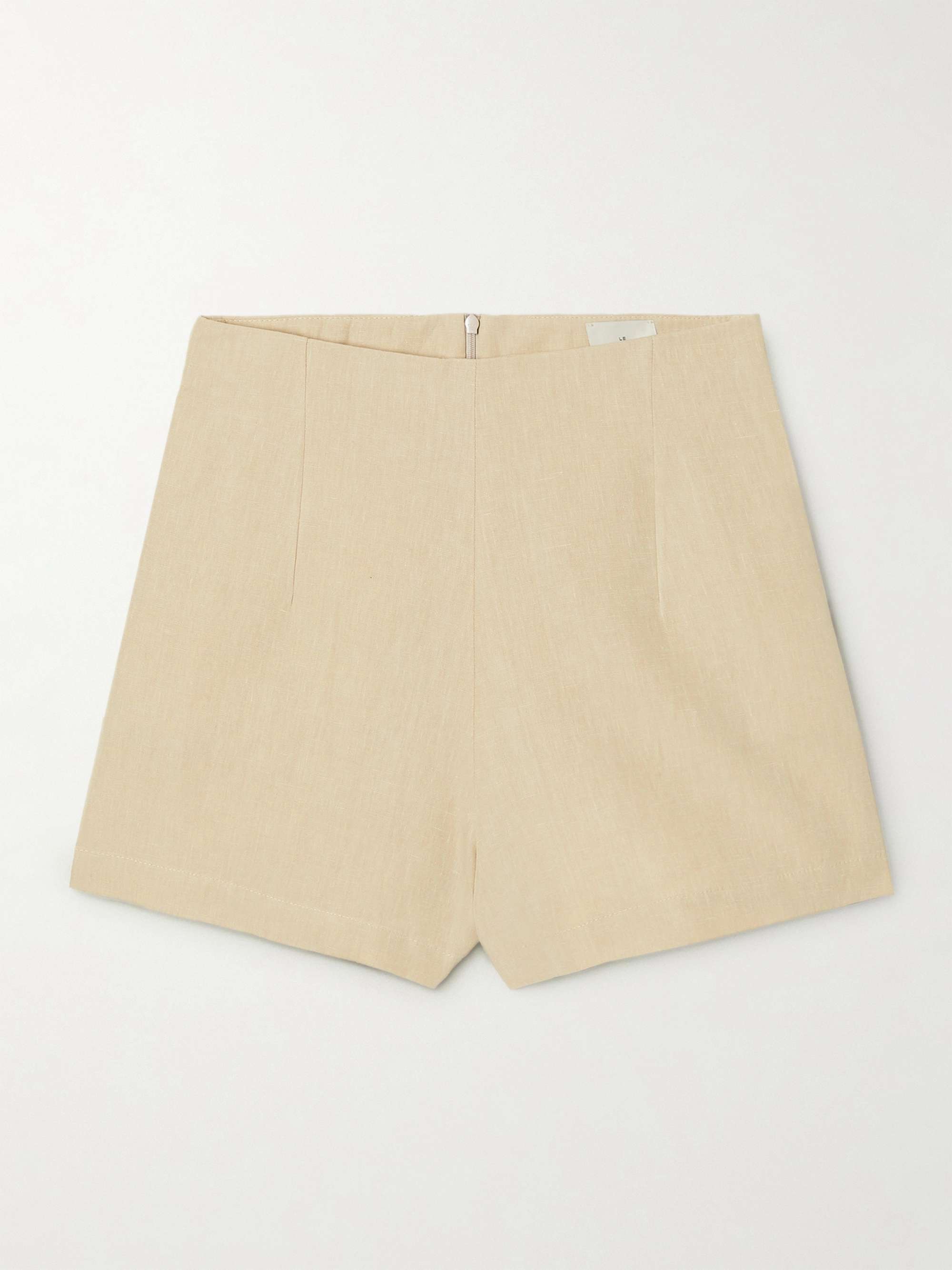 + NET SUSTAIN Ezbet organic linen shorts view