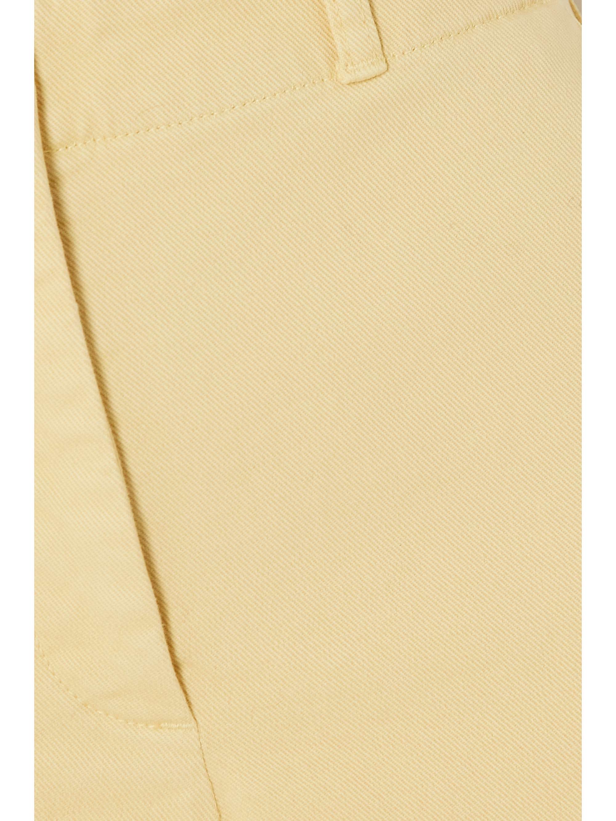 Cloutier cotton-blend twill straight-leg pants view