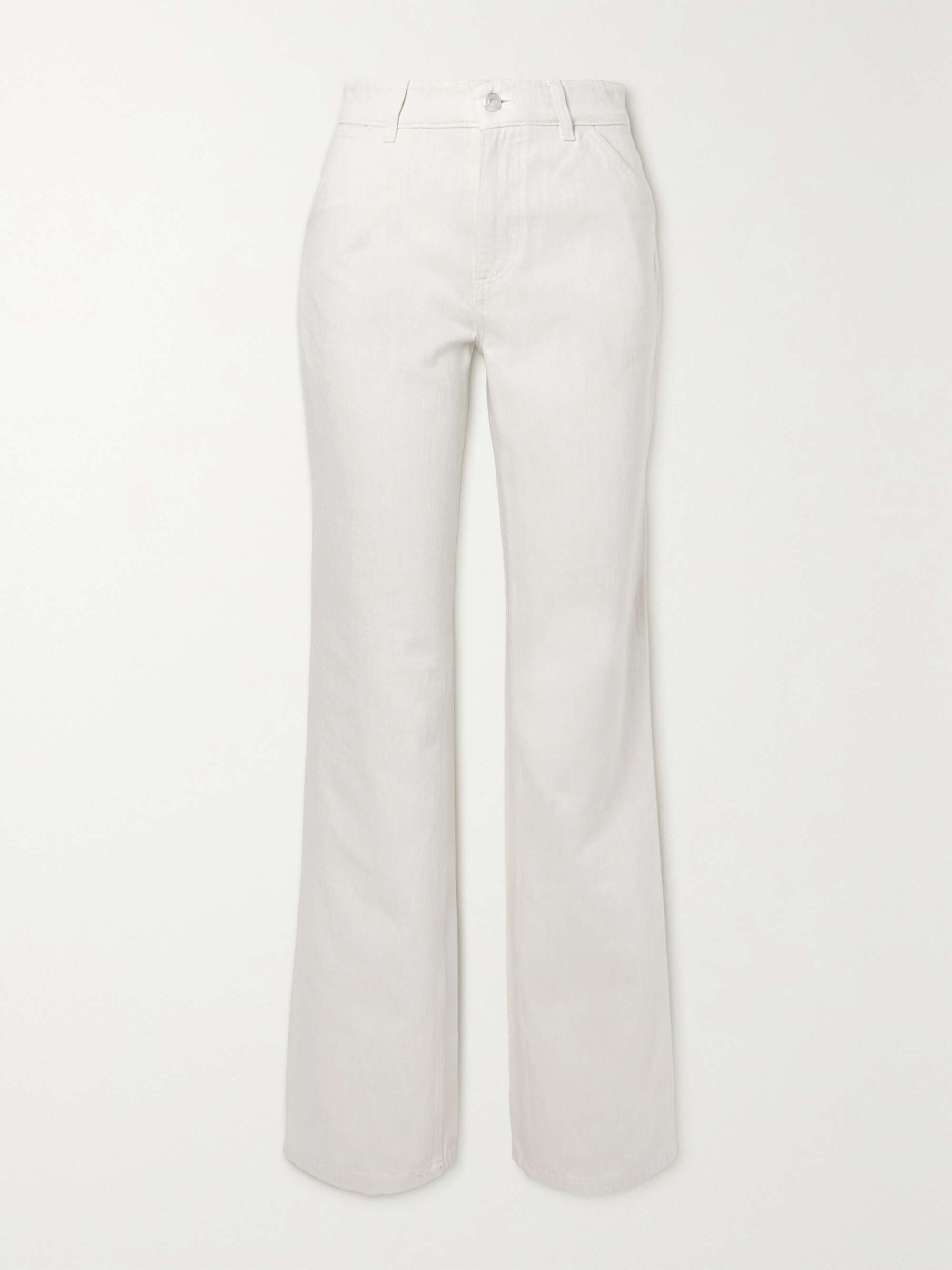 Releigh high-rise straight-leg jeans view