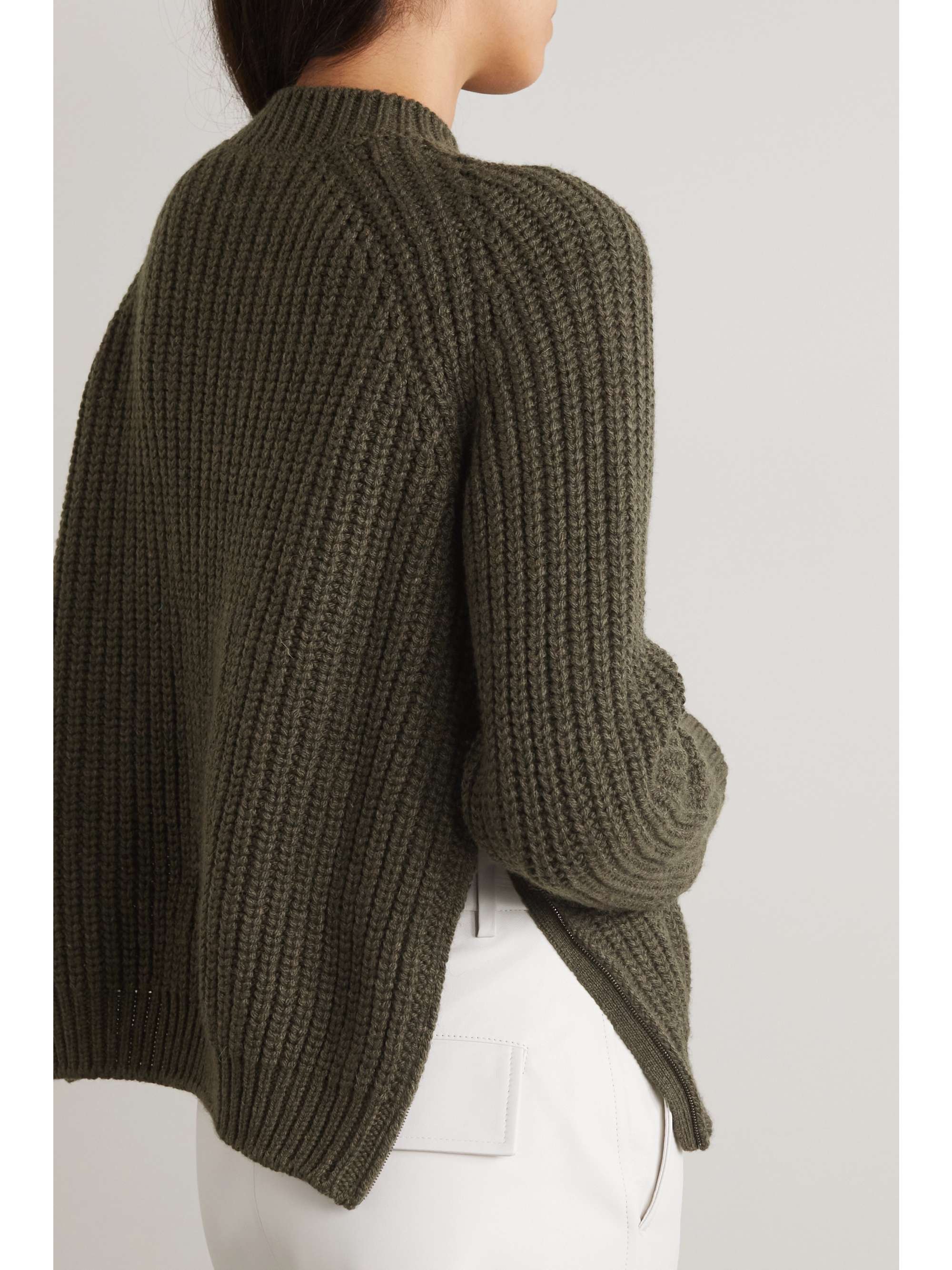 Davenport ribbed cashmere sweater view