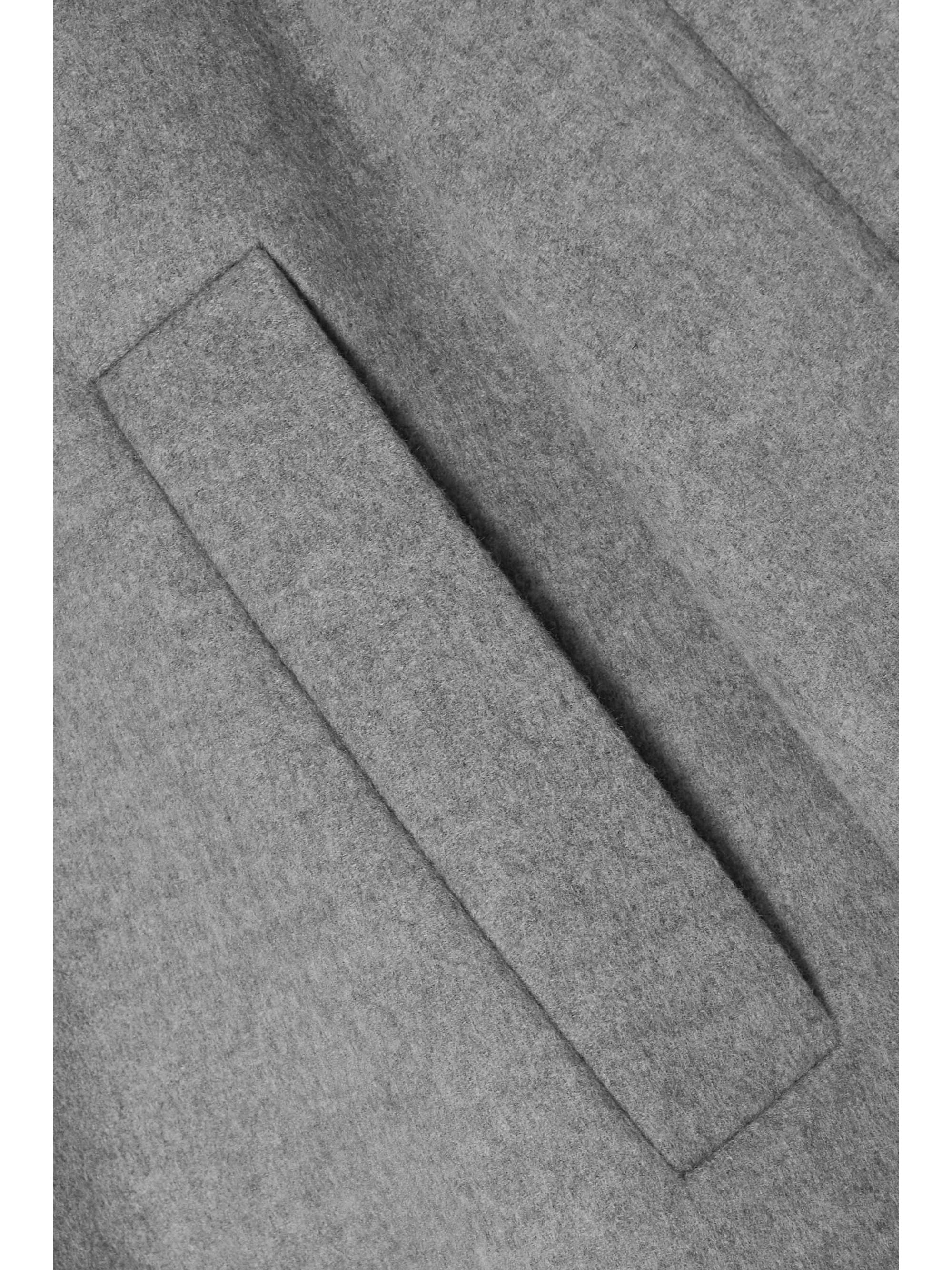 Cashmere hooded jacket view