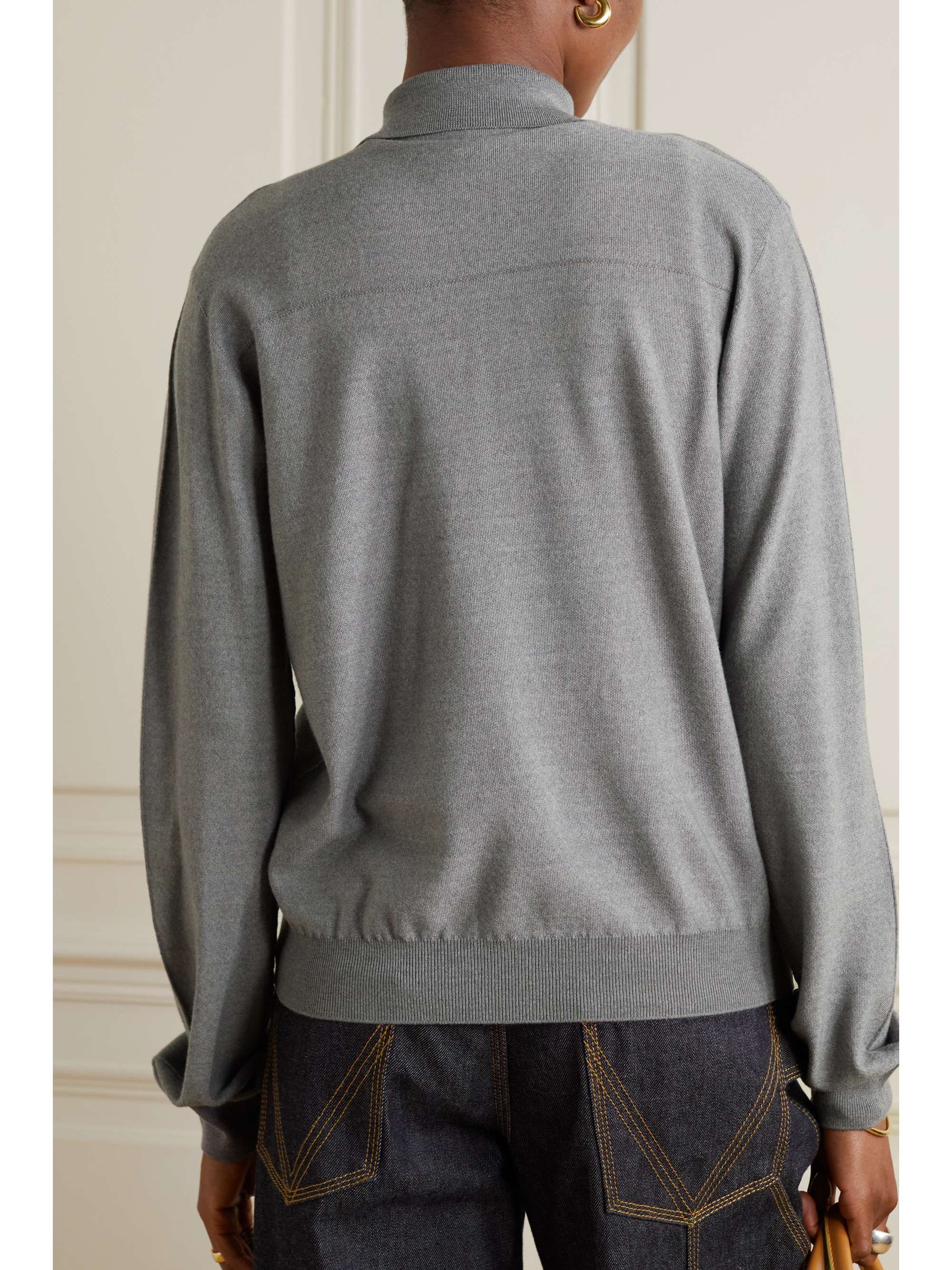 Valsesia wool bomber jacket view