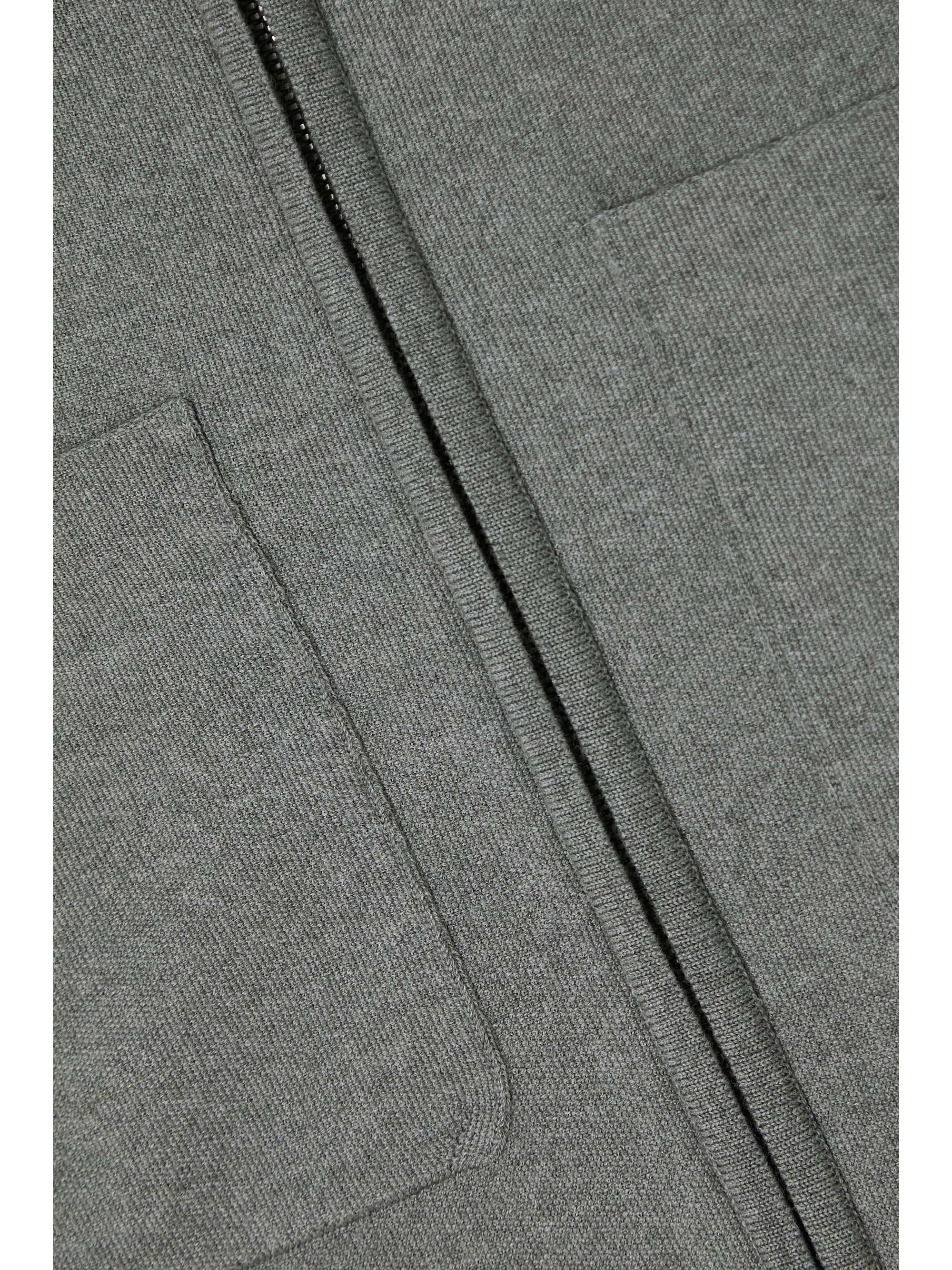 Valsesia wool bomber jacket view