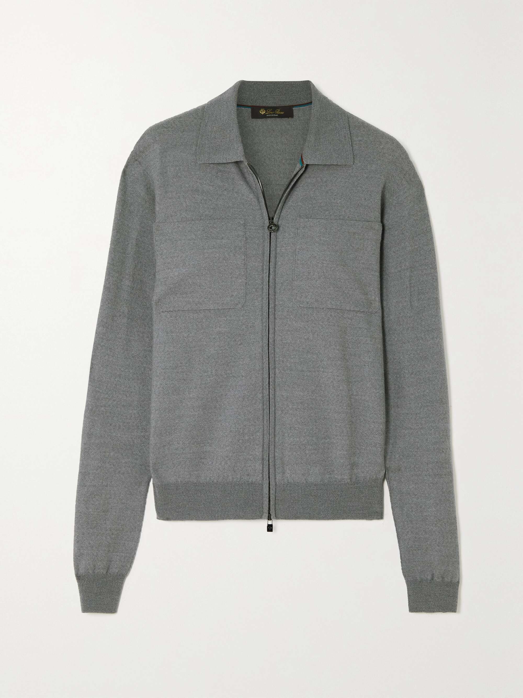 Valsesia wool bomber jacket view
