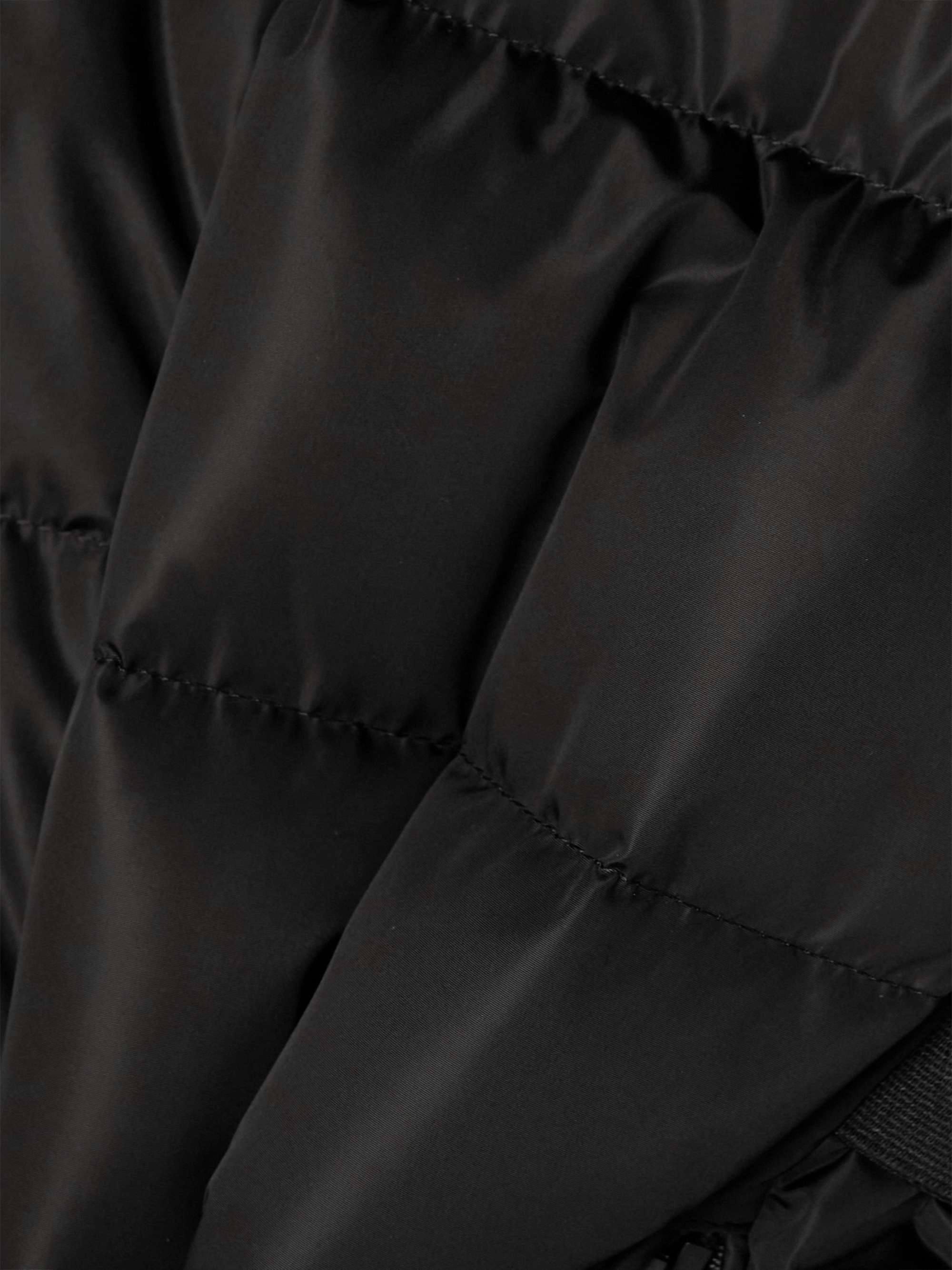 Dera hooded quilted down jacket view