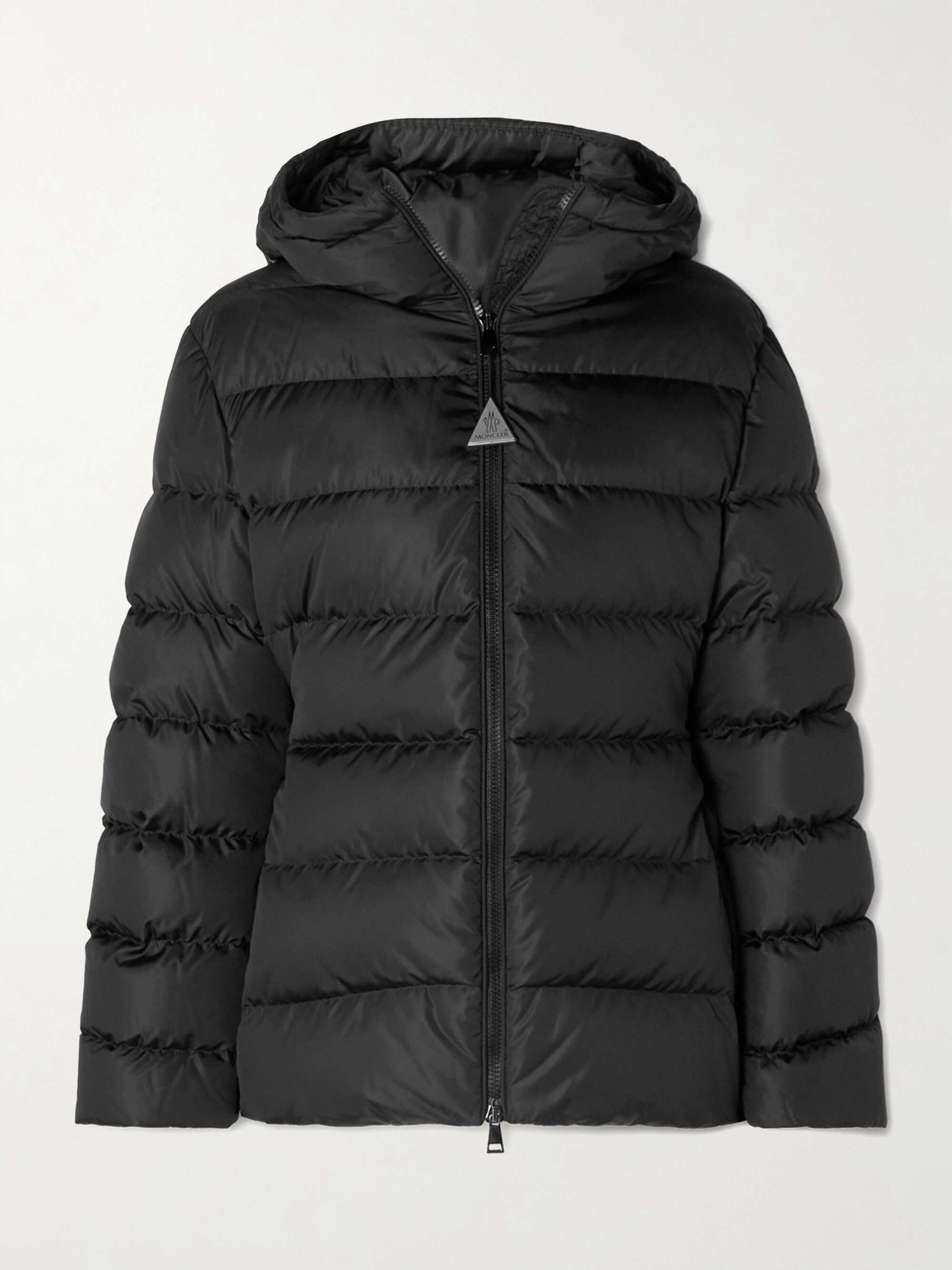 Dera hooded quilted down jacket view