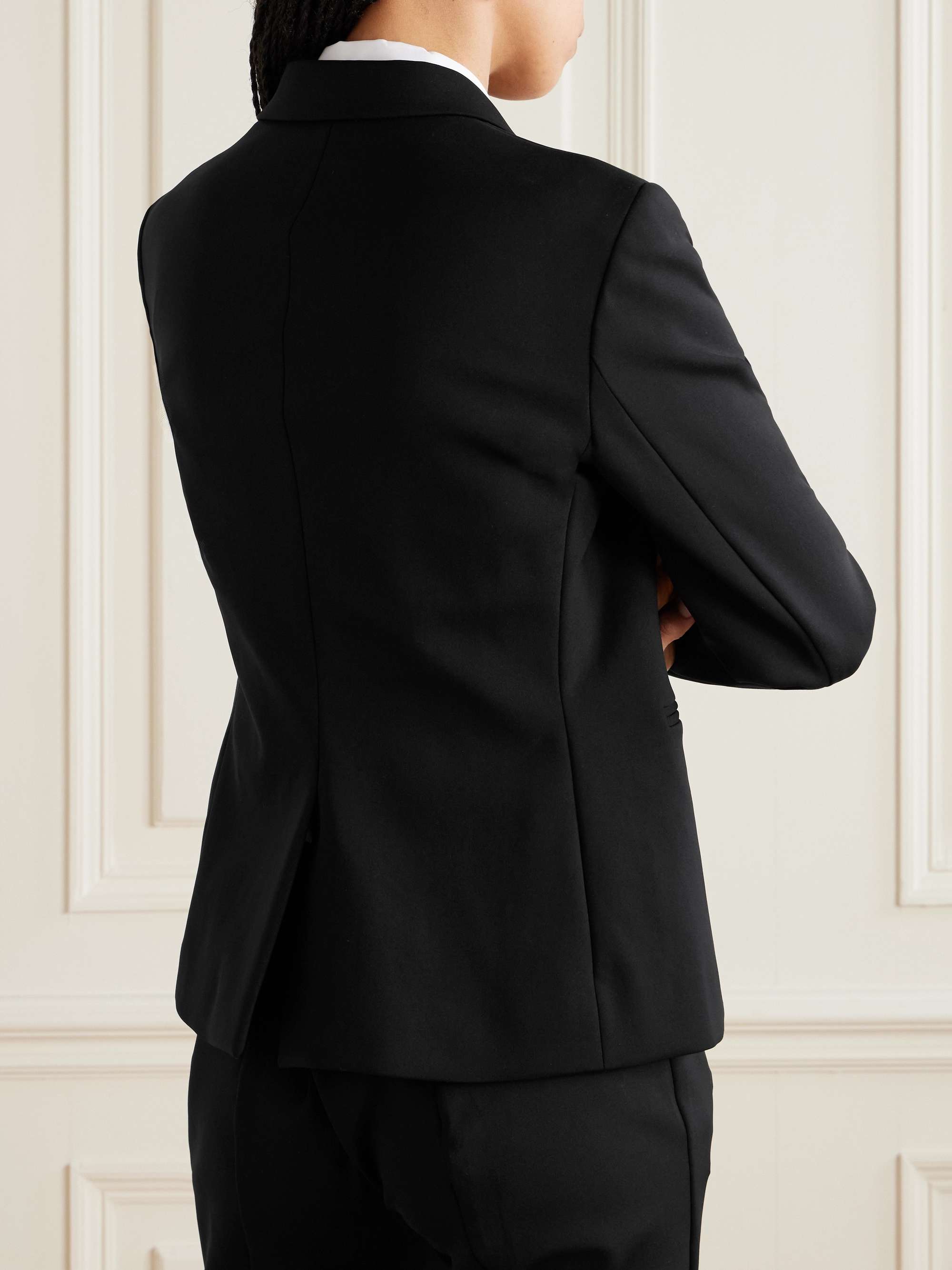 Essentials Brentwood stretch-ponte blazer view