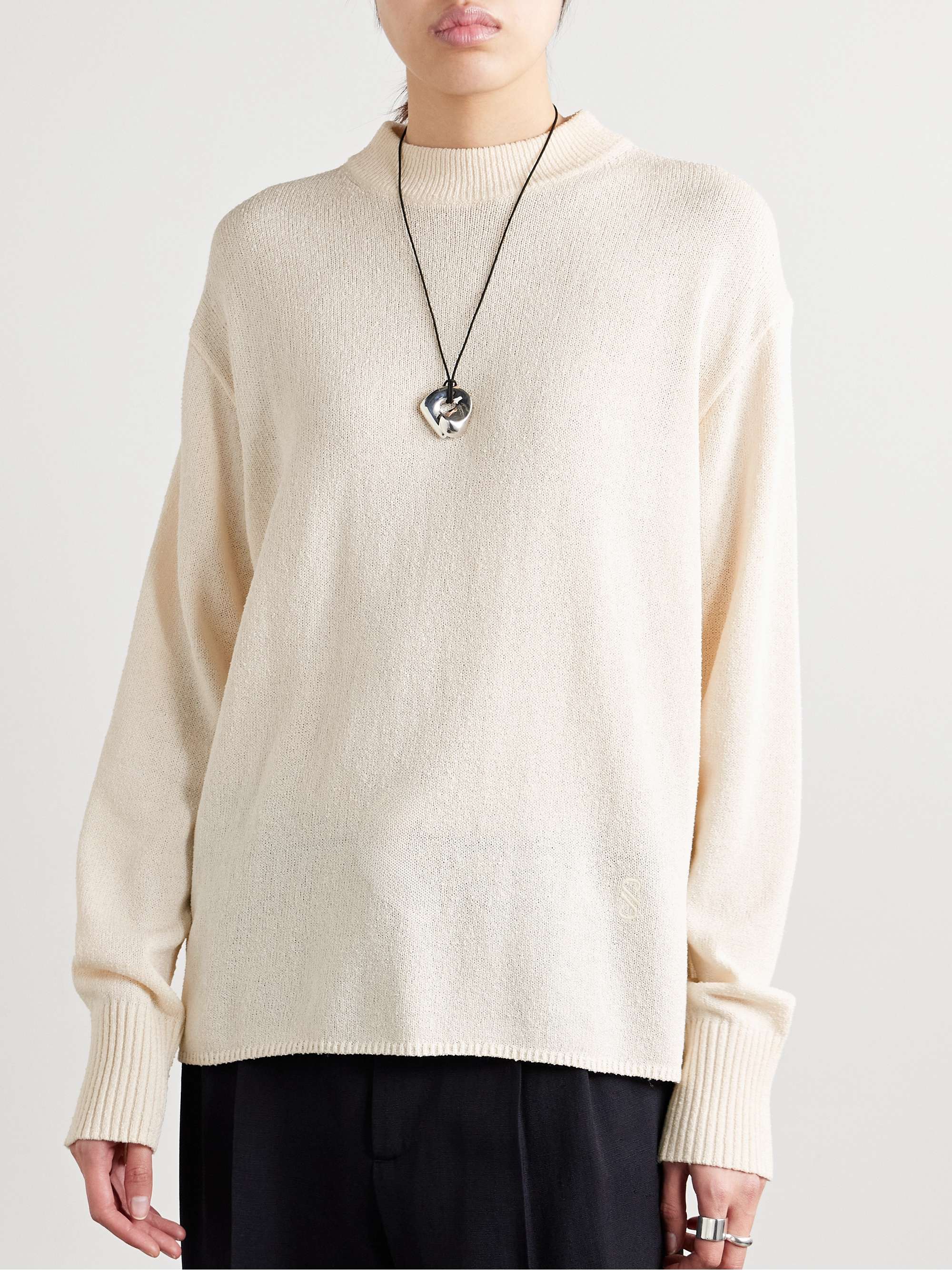 Corri silk-blend sweater view