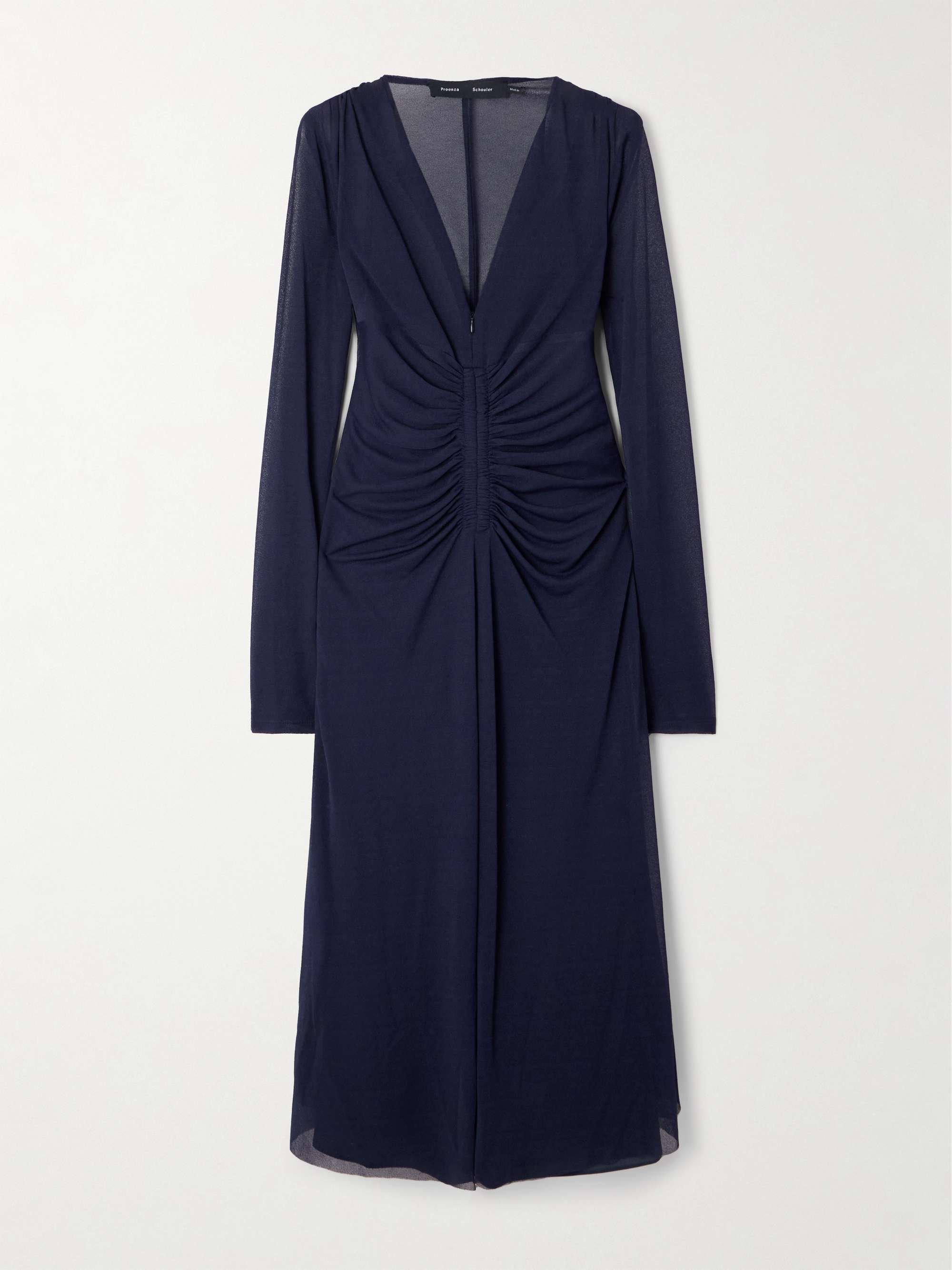 Kerstin ruched jersey midi dress view