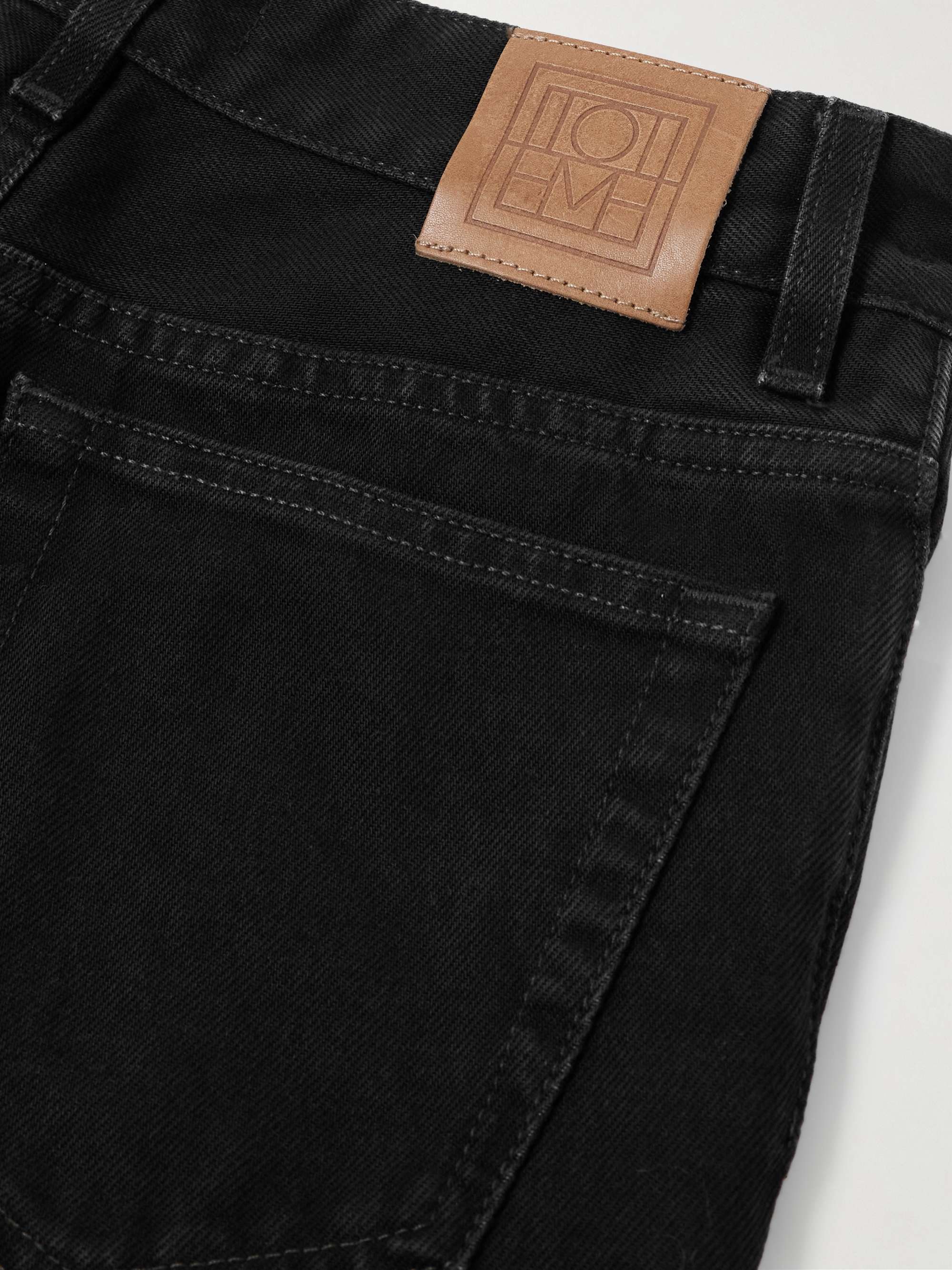 Mid-rise slim-fit jeans view
