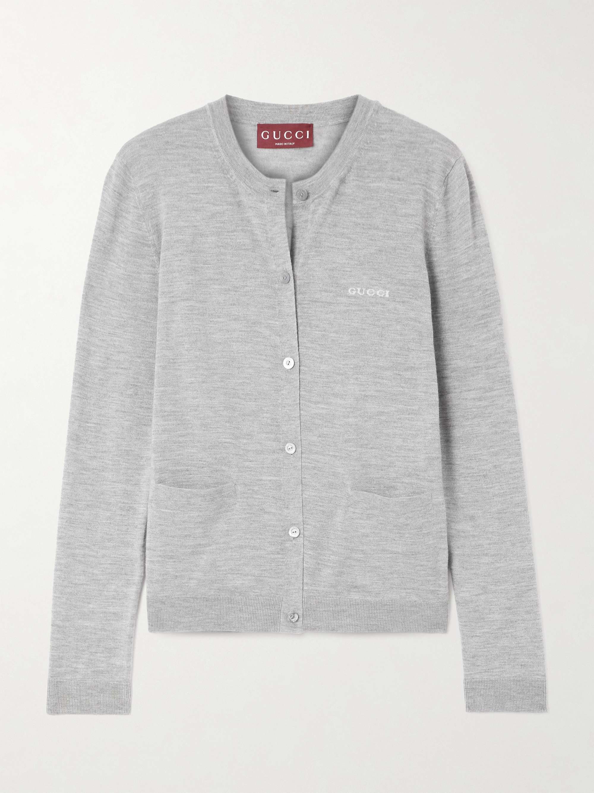 Cashmere and silk-blend cardigan view