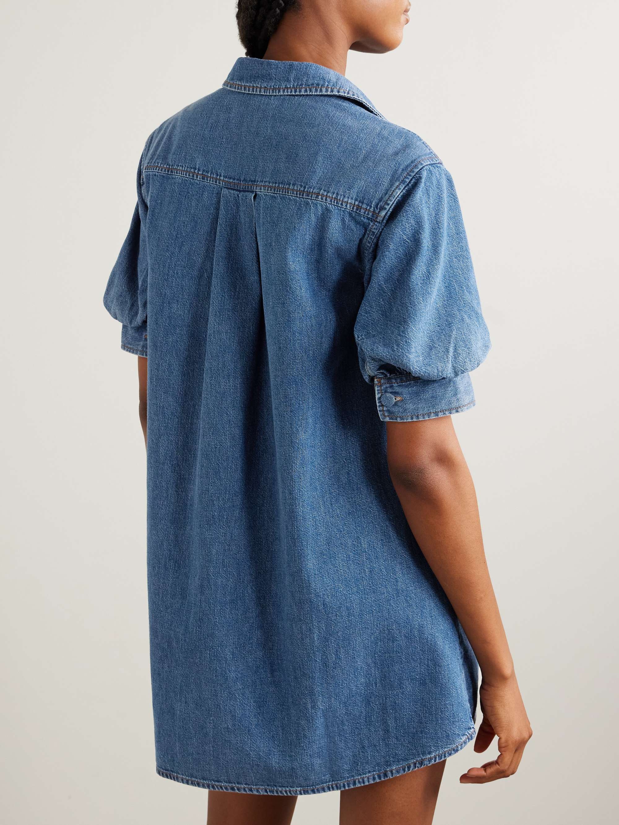 The Play denim mini shirt dress view