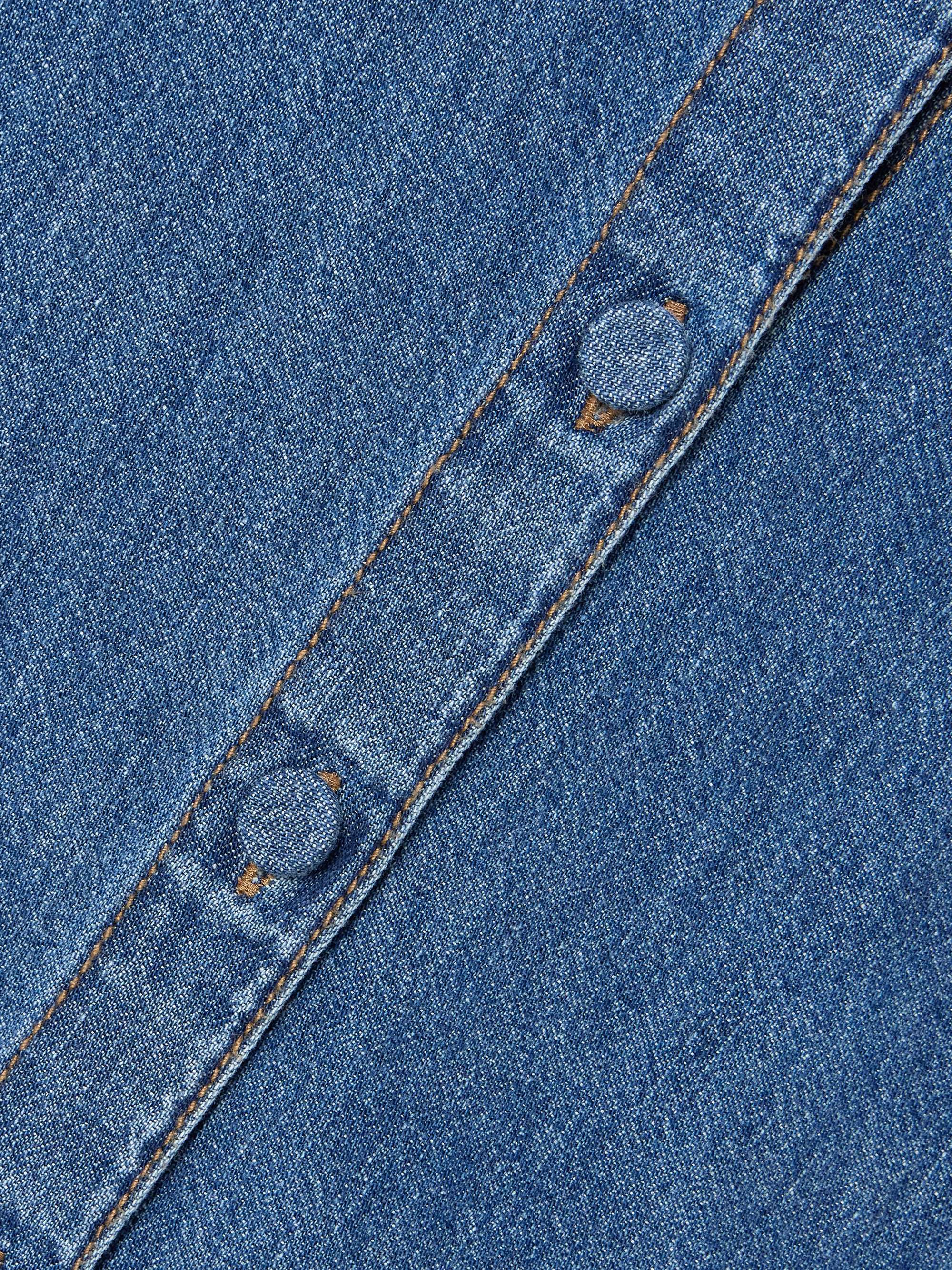 The Play denim mini shirt dress view