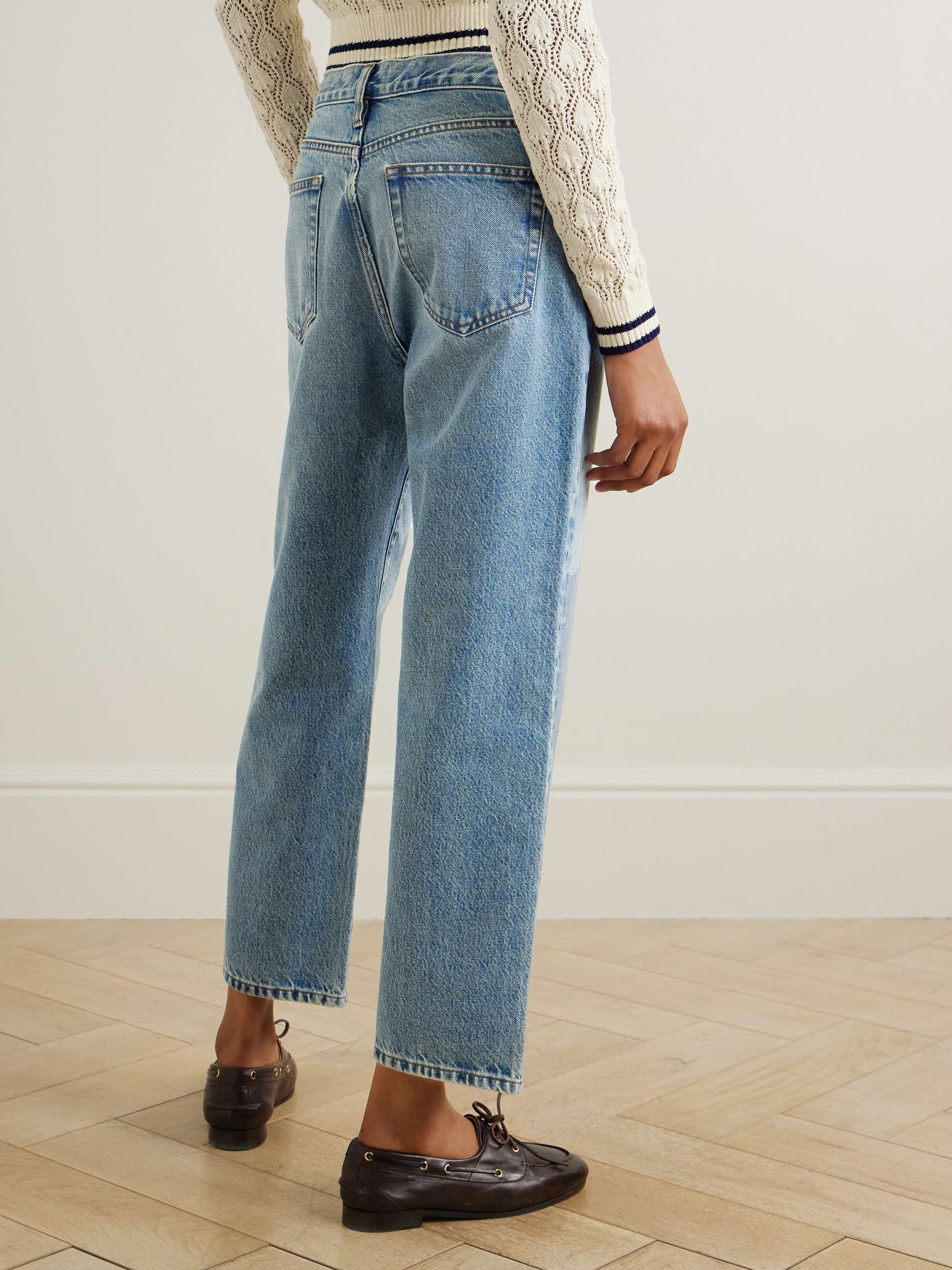 The Hang high-rise straight-leg jeans view