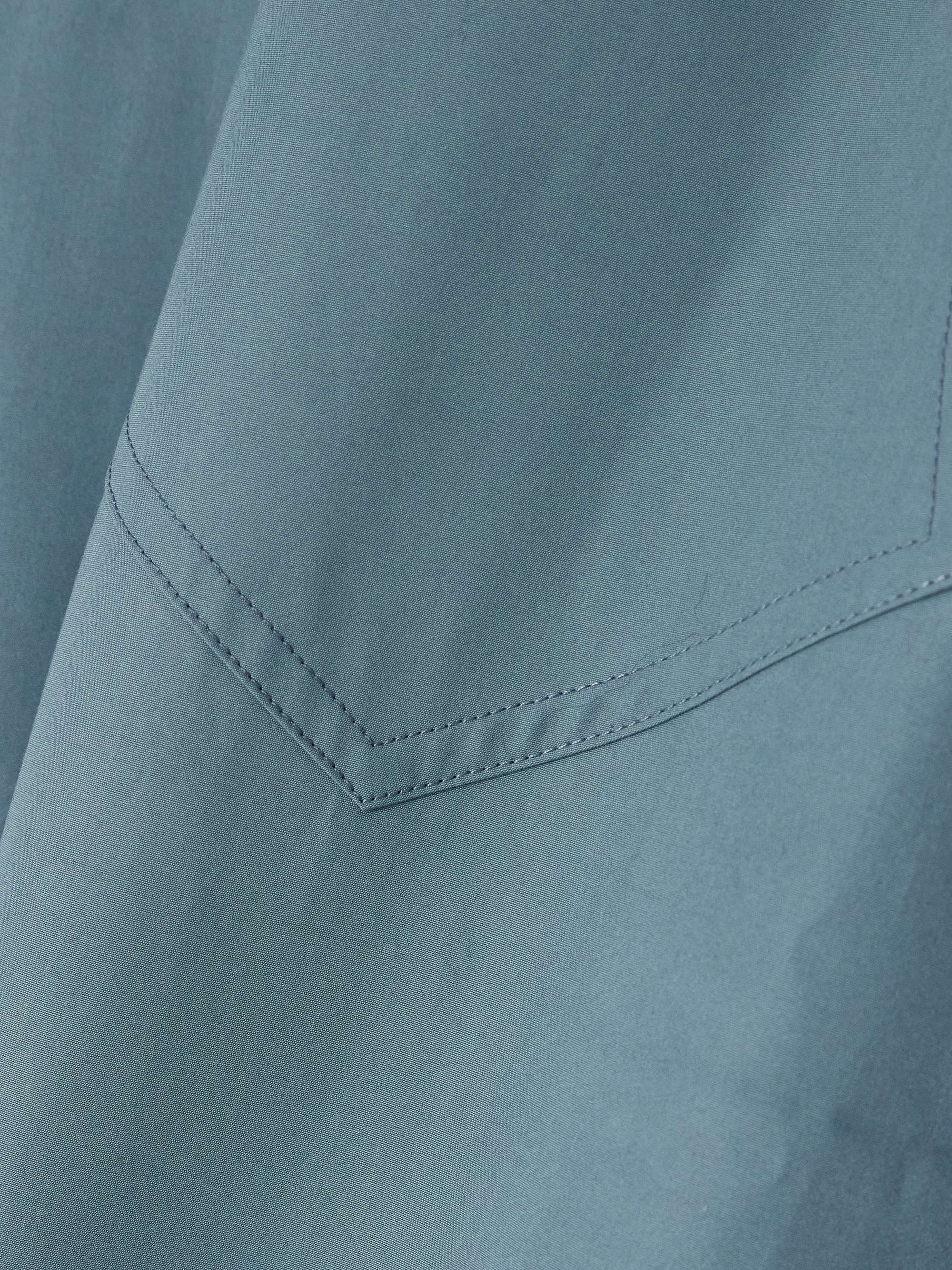 Cotton-poplin shirt with tie view