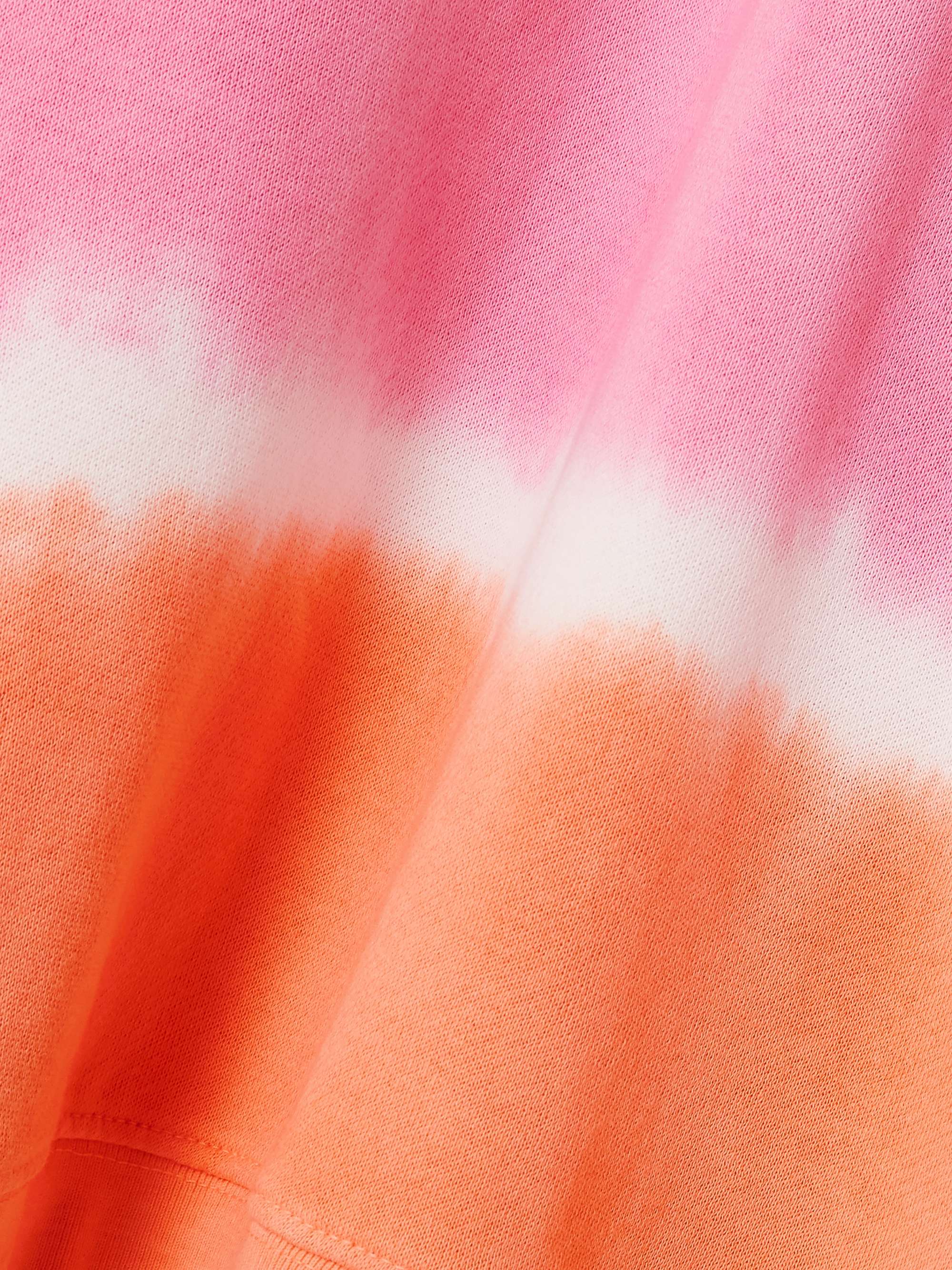 Tie-dyed cotton and cashmere-blend jersey sweatshirt view