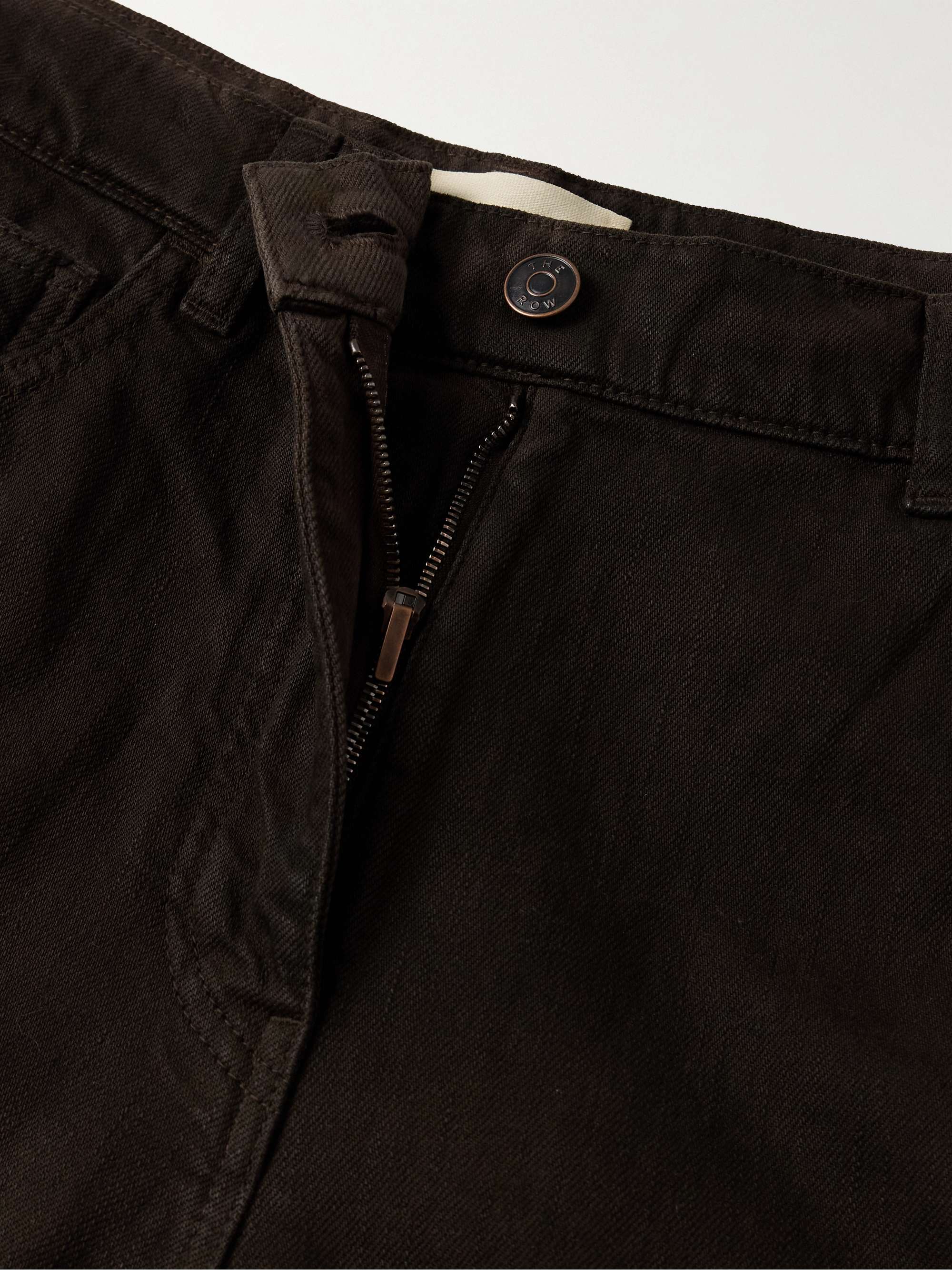 Bercy mid-rise straight-leg jeans view