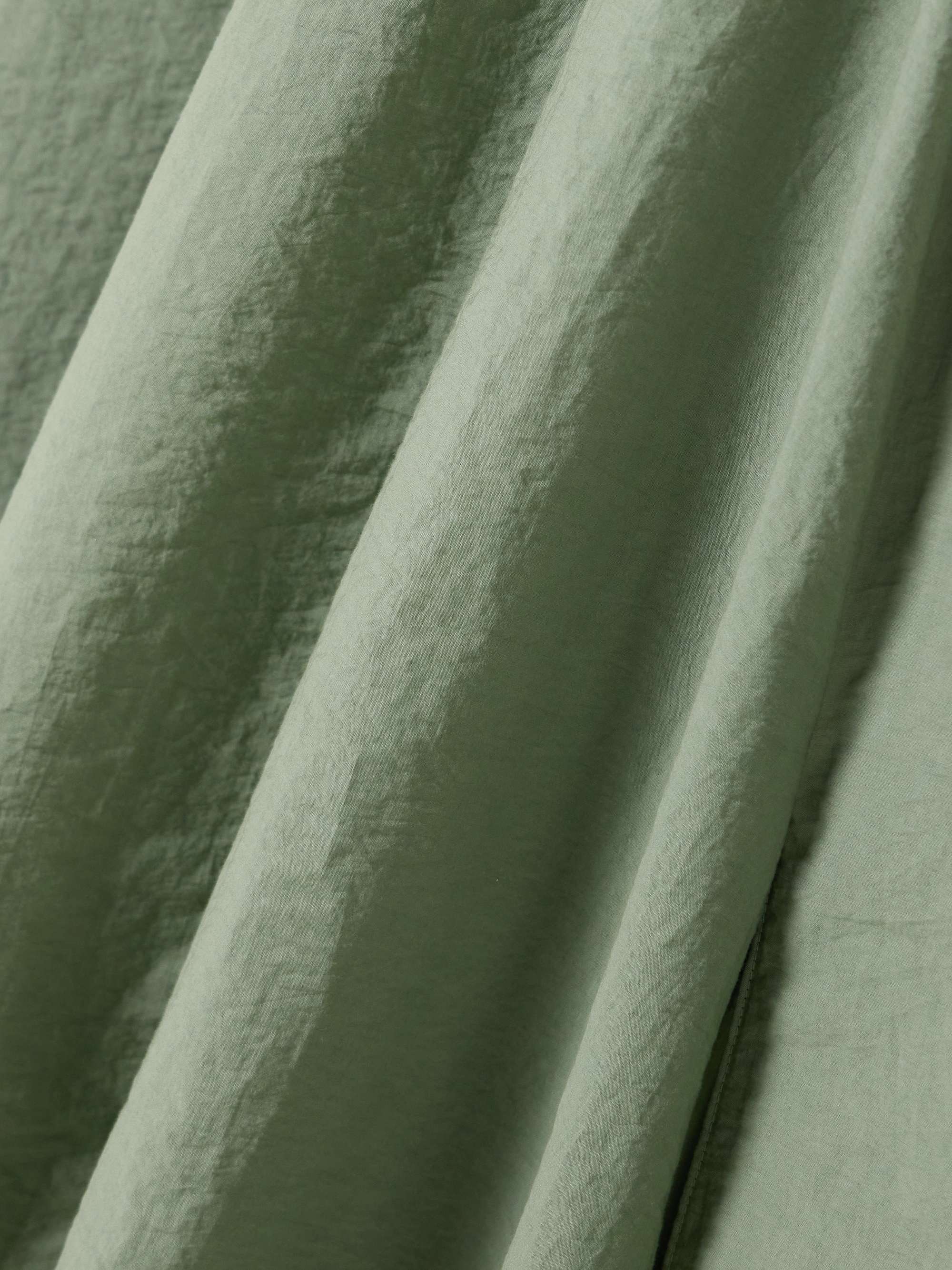 + Paula's Ibiza tie-detailed belted crinkled cotton-blend poplin midi dress view