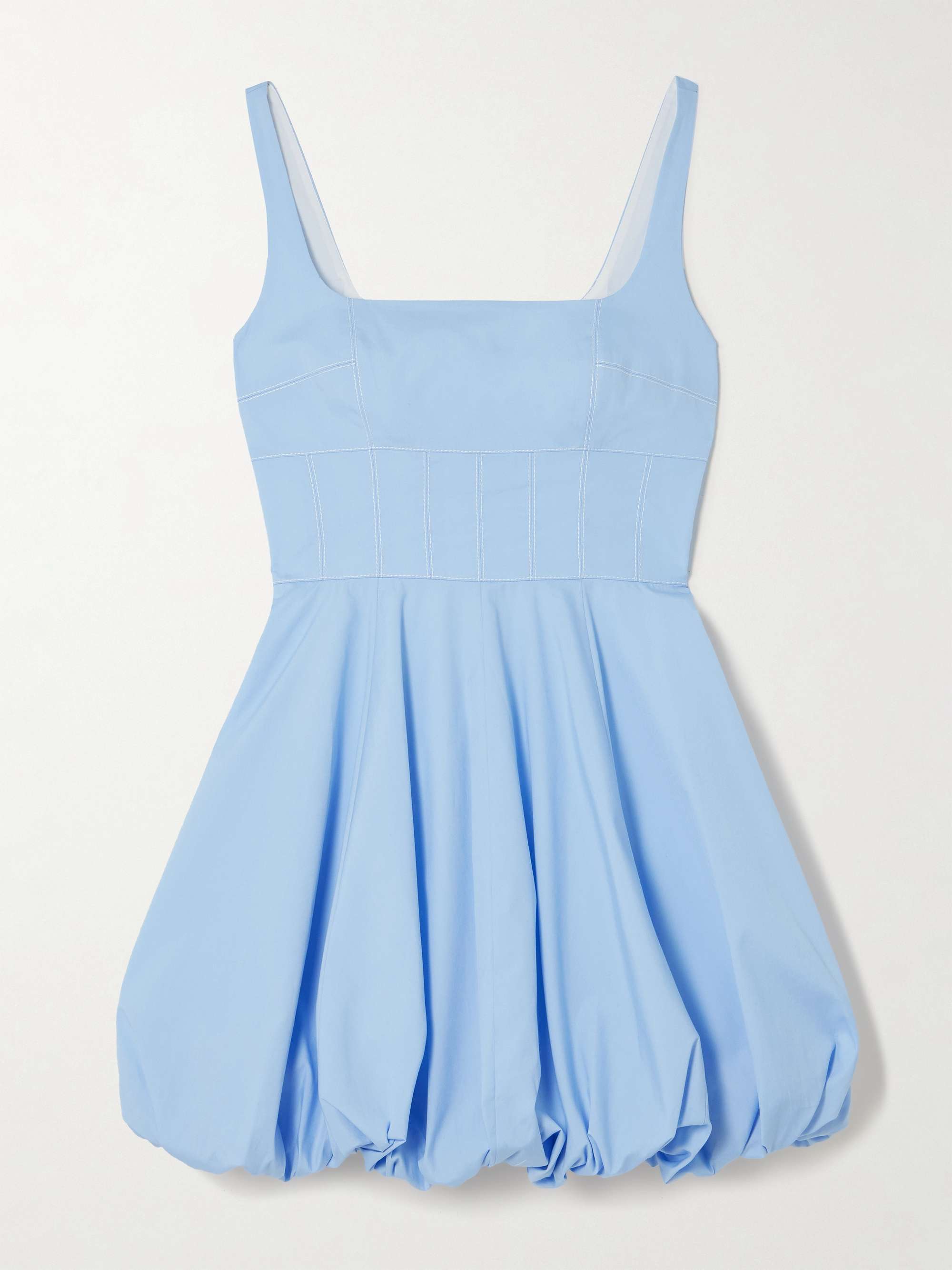 Annabelle cotton-poplin mini dress view