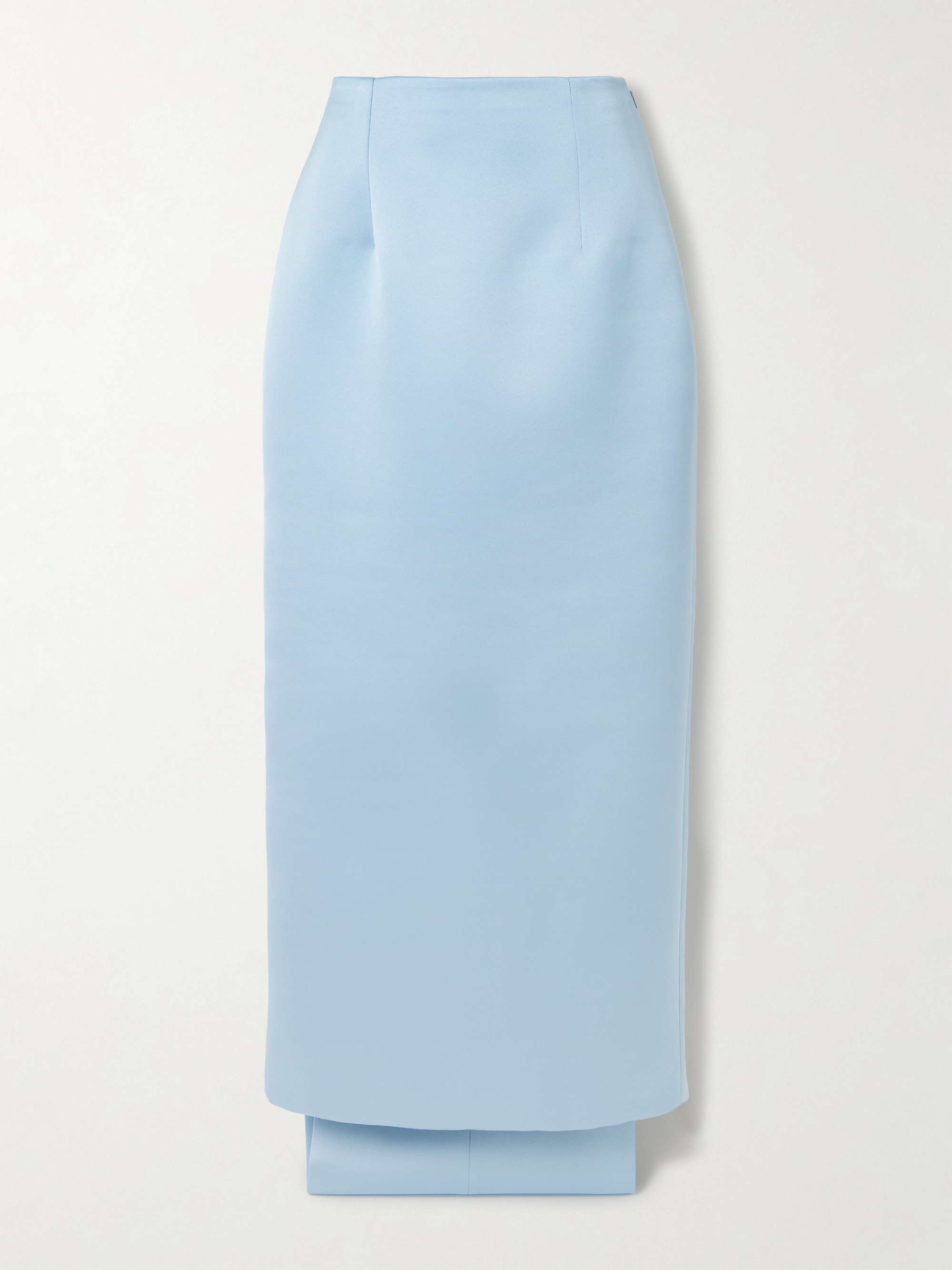 Harleigh convertible duchesse-satin midi skirt view