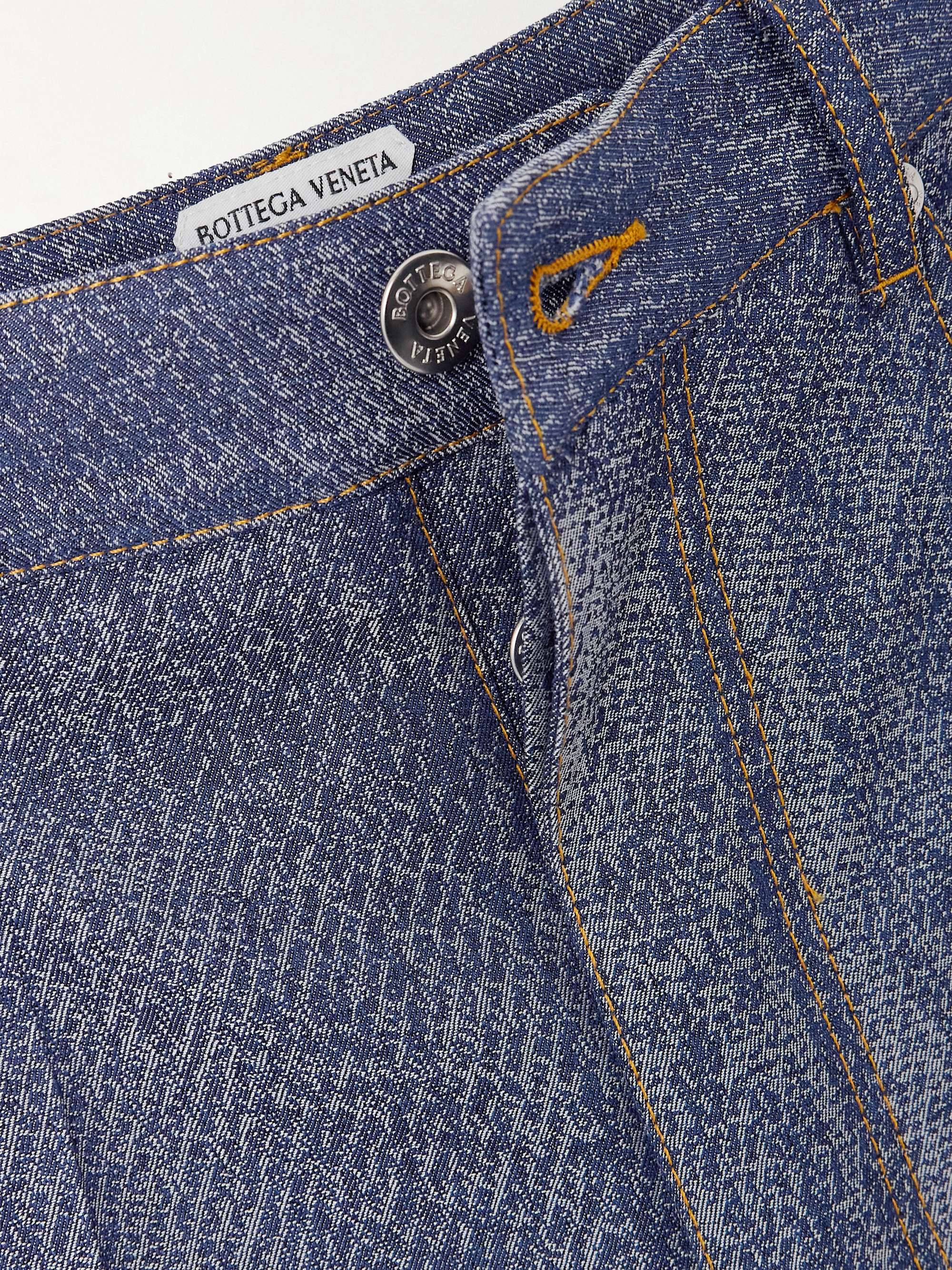 Wool and cotton-blend twill wide-leg pants view