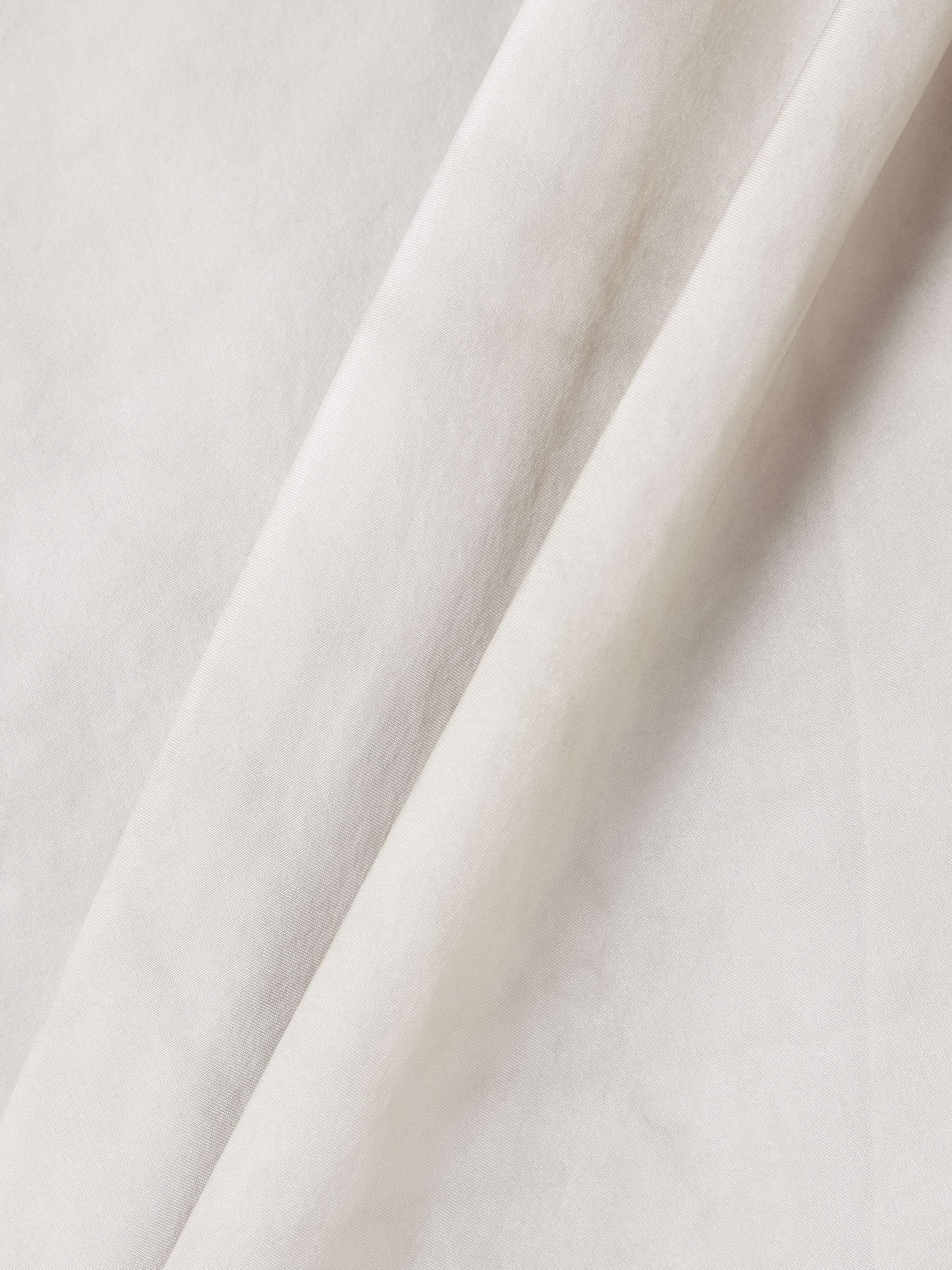 Dali asymmetric paneled silk maxi skirt view