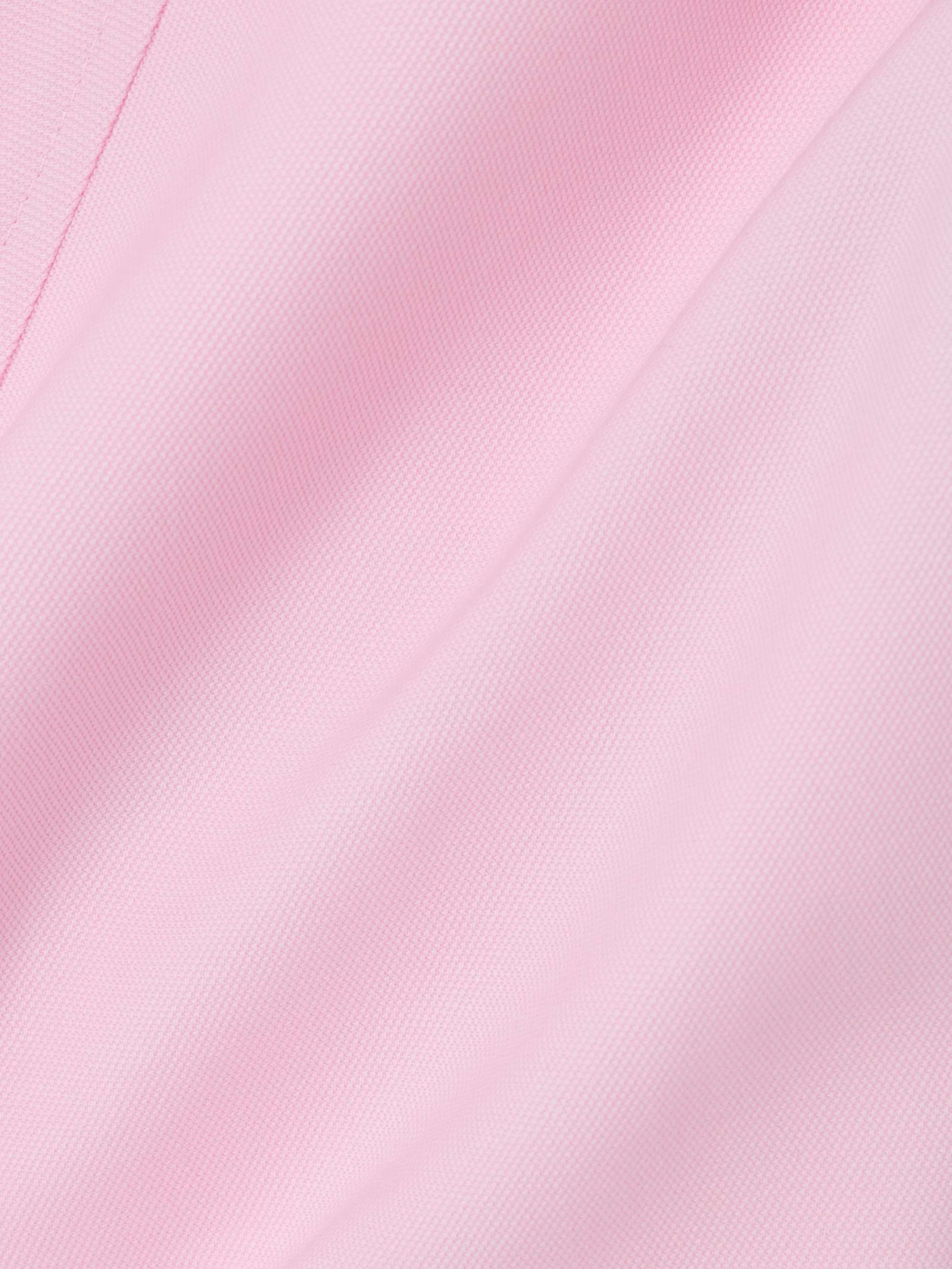 Open-back grain de poudre wool halterneck top view