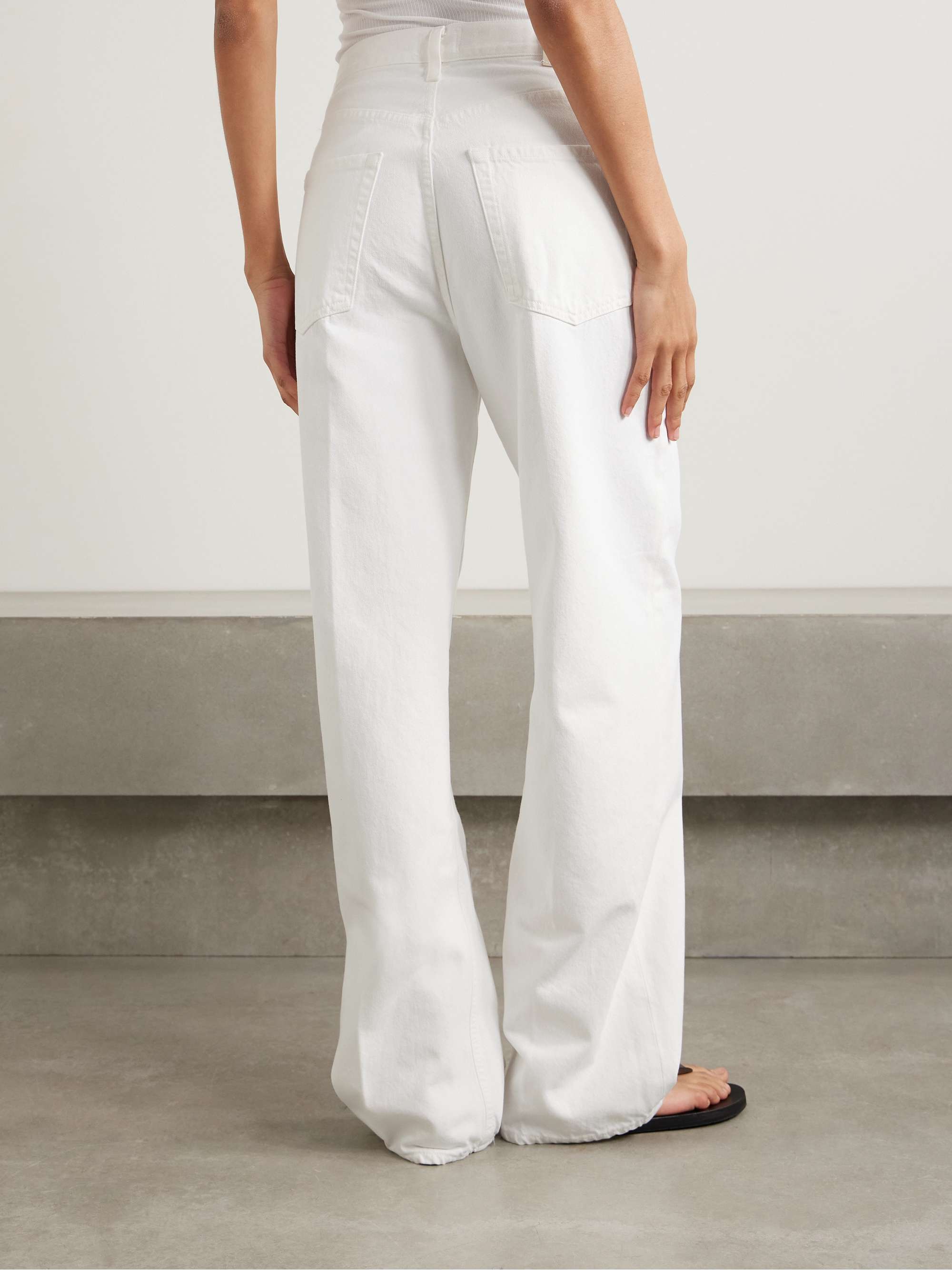 + Argent Ayla Baggy high-rise wide-leg jeans view