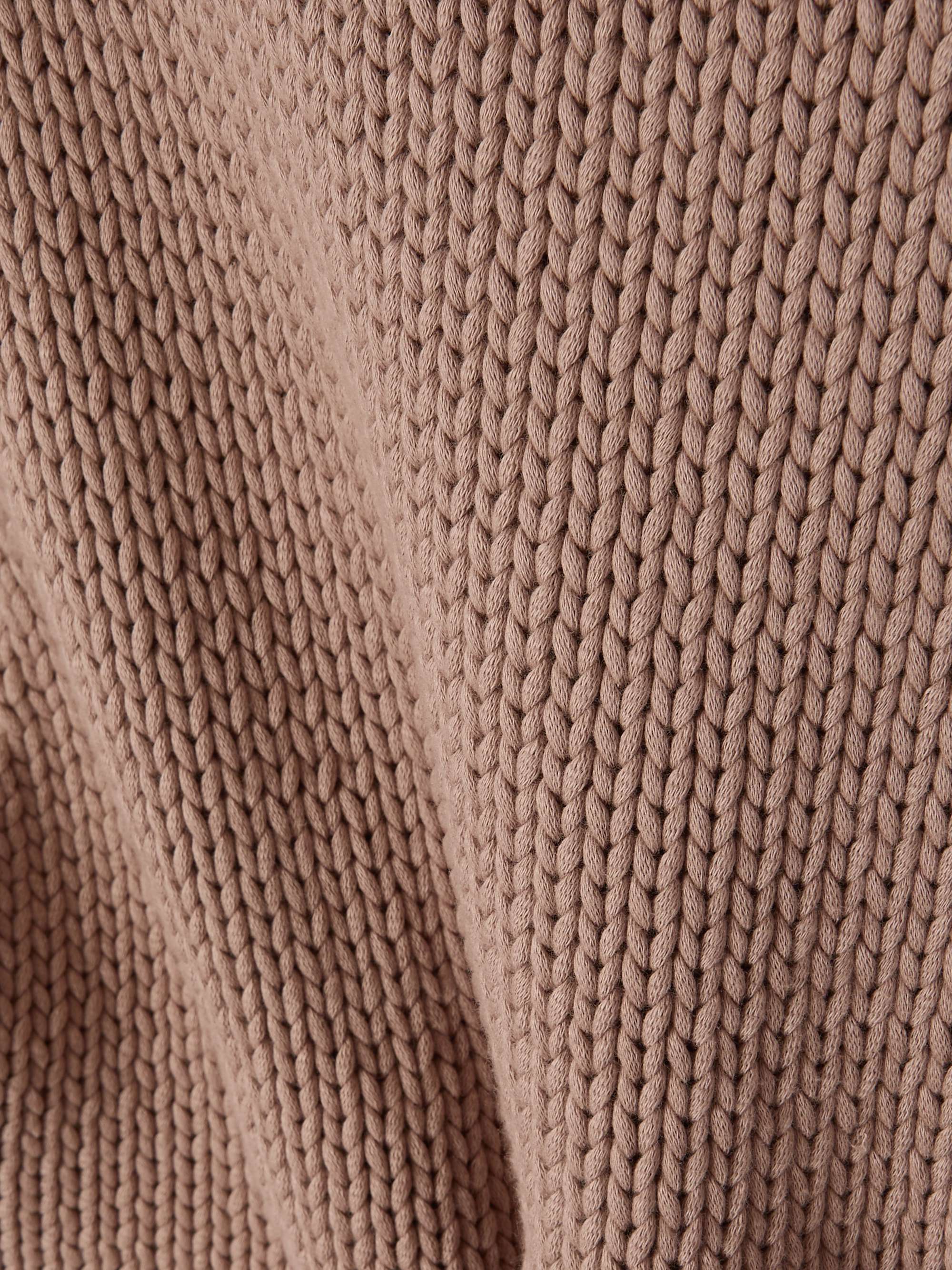 Cropped cotton-blend turtleneck tank view