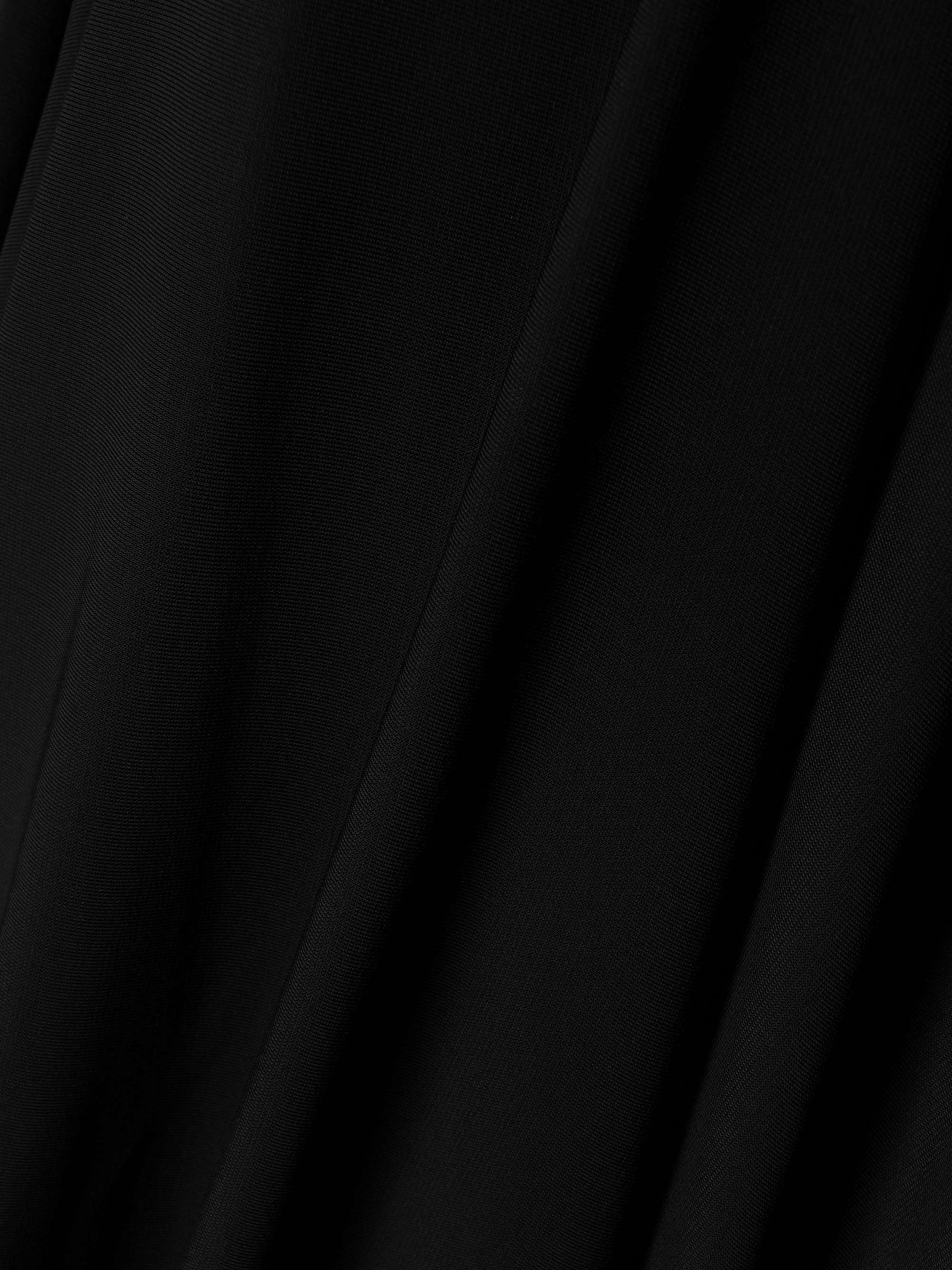 Draped stretch-knit maxi skirt view