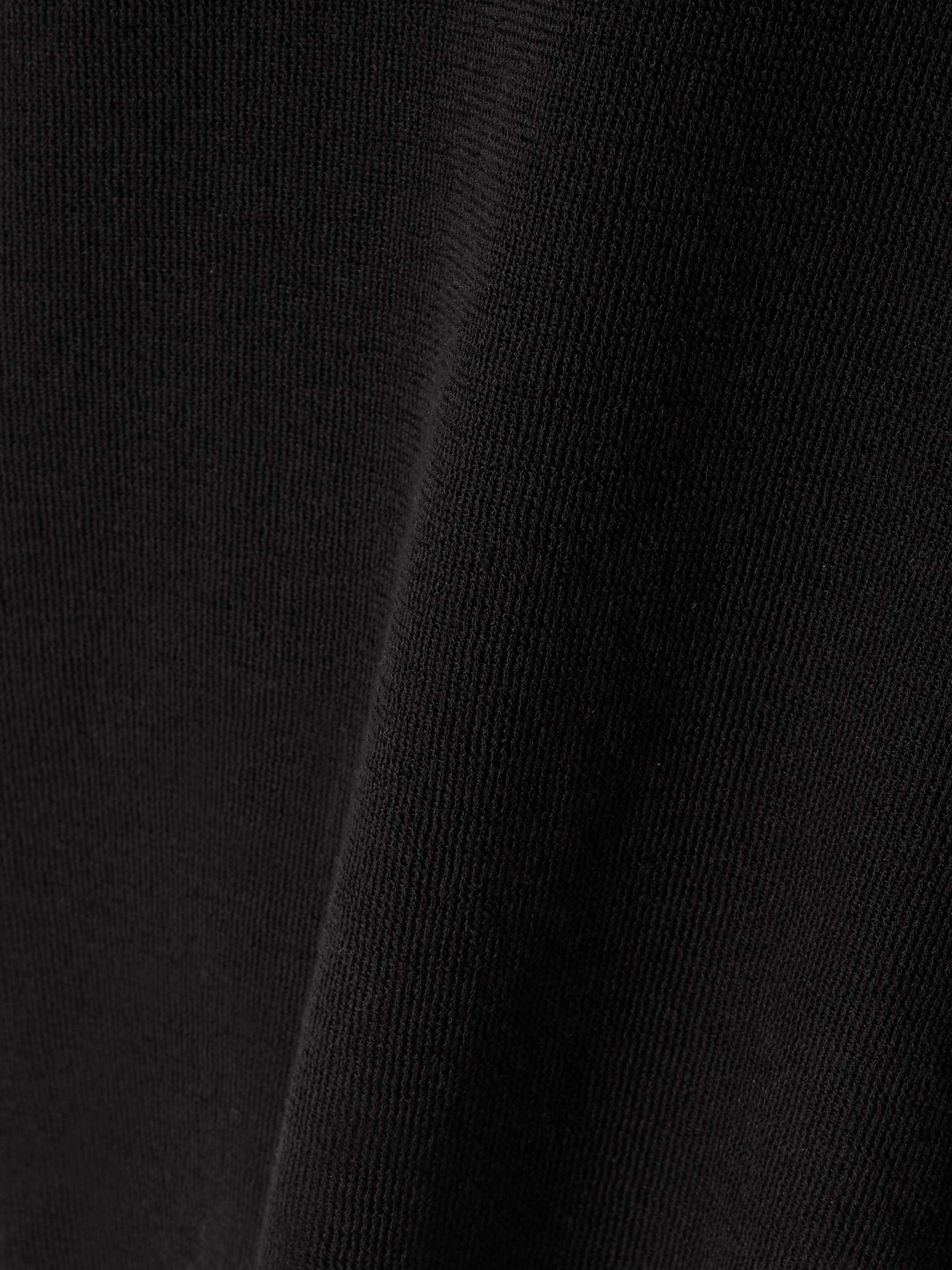 Cropped cotton-jersey T-shirt view