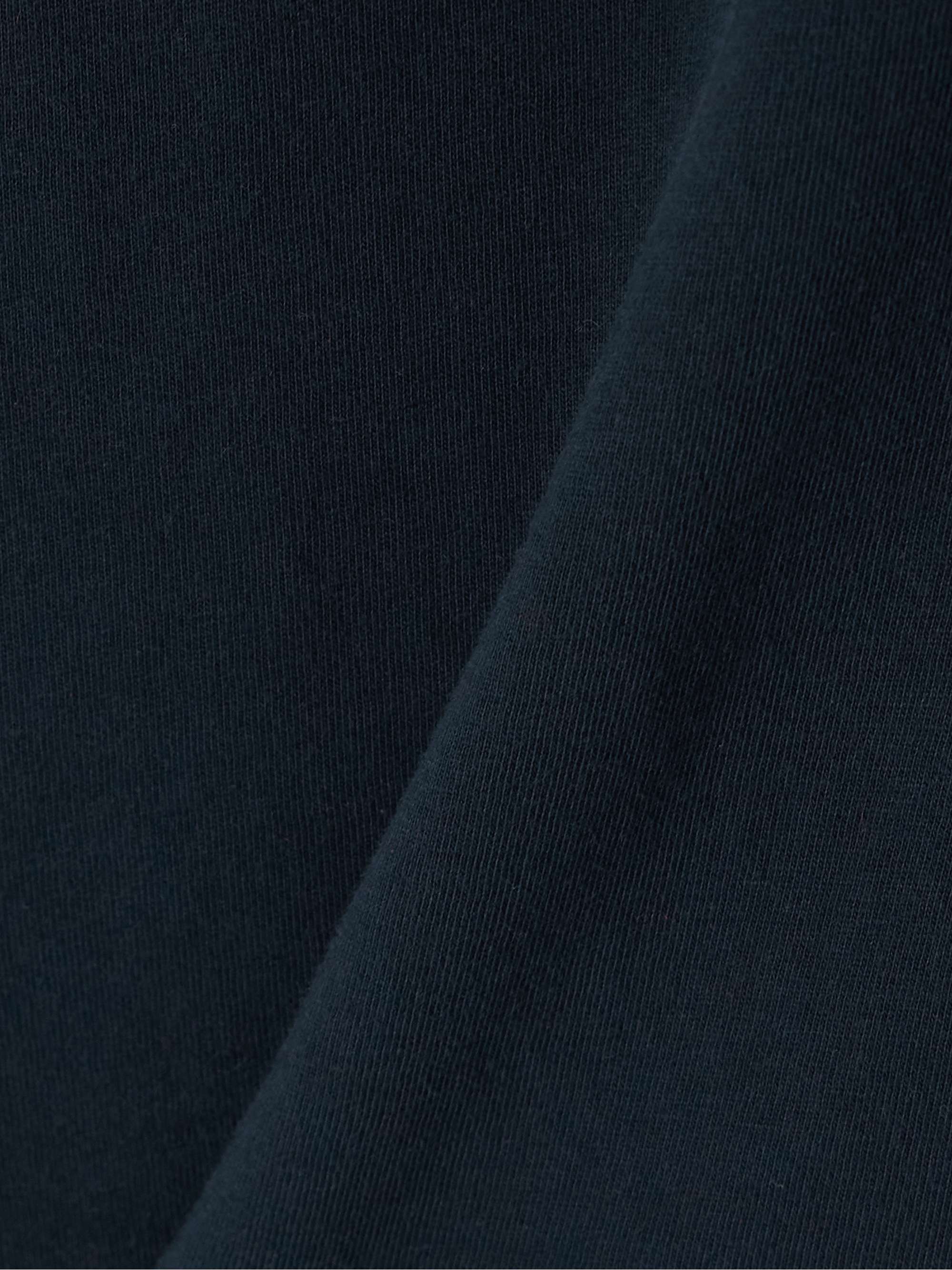 Adine cropped organic cotton-jersey T-shirt view