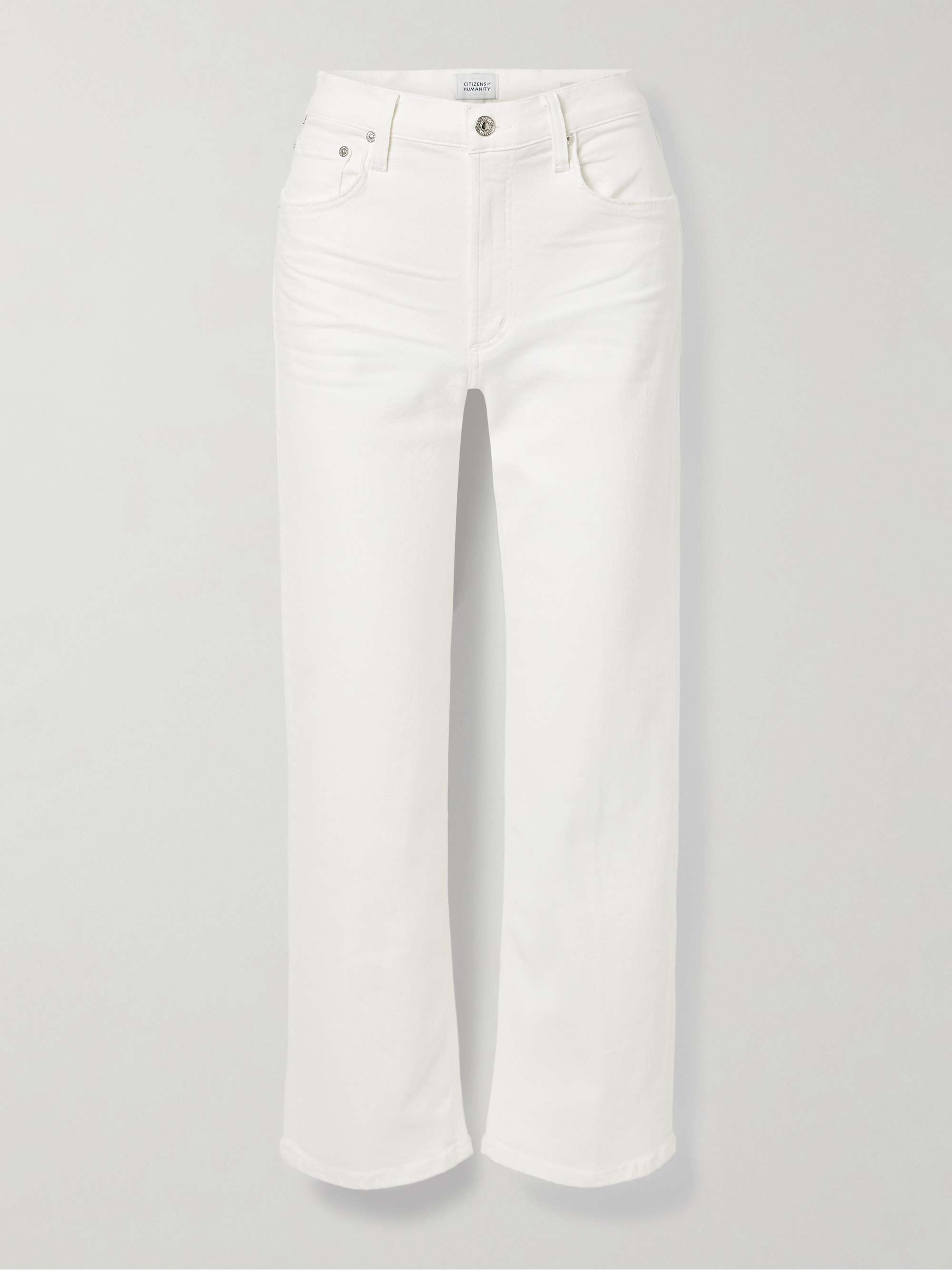 Palma high-rise straight-leg jeans view