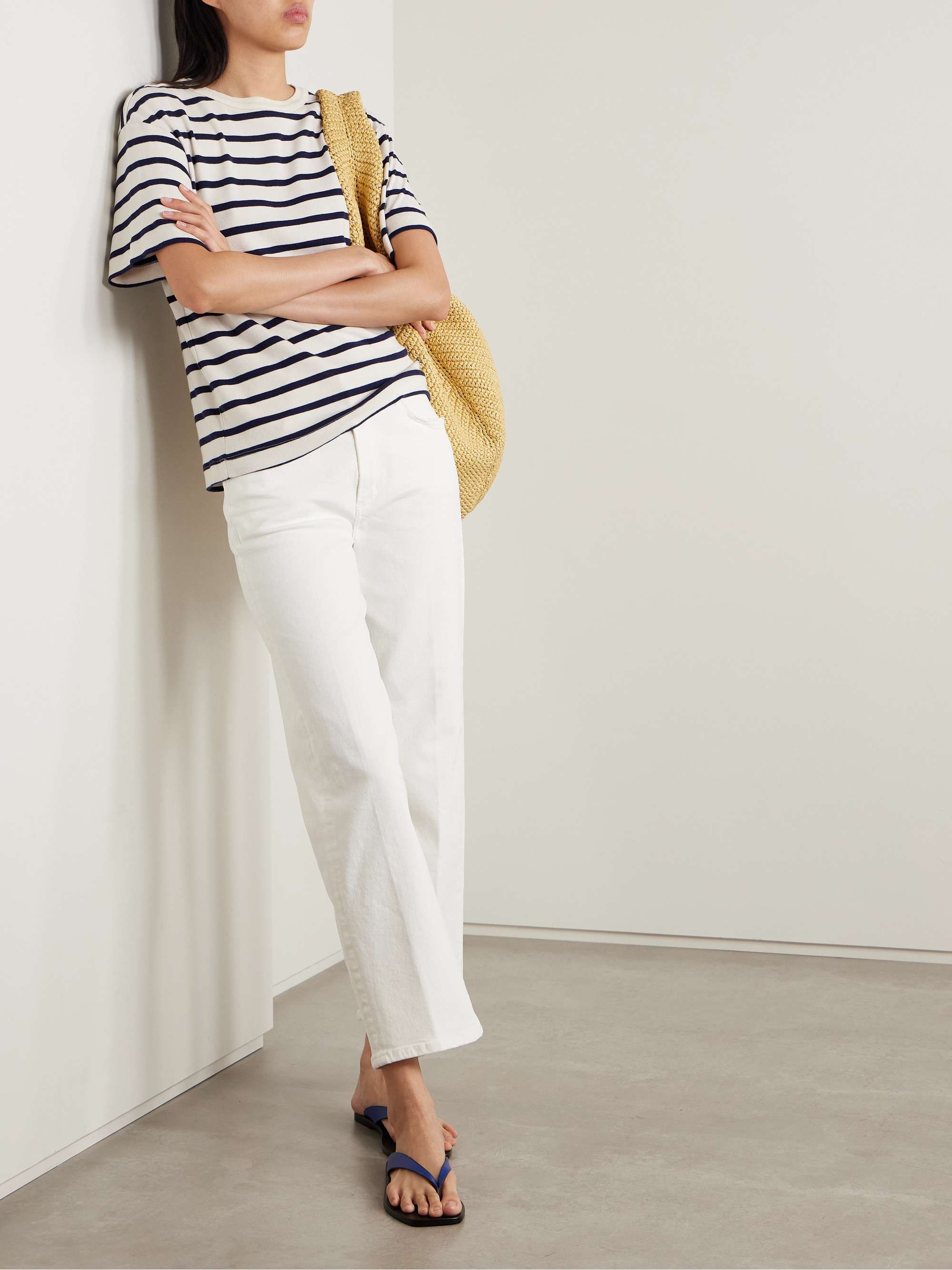Palma high-rise straight-leg jeans view