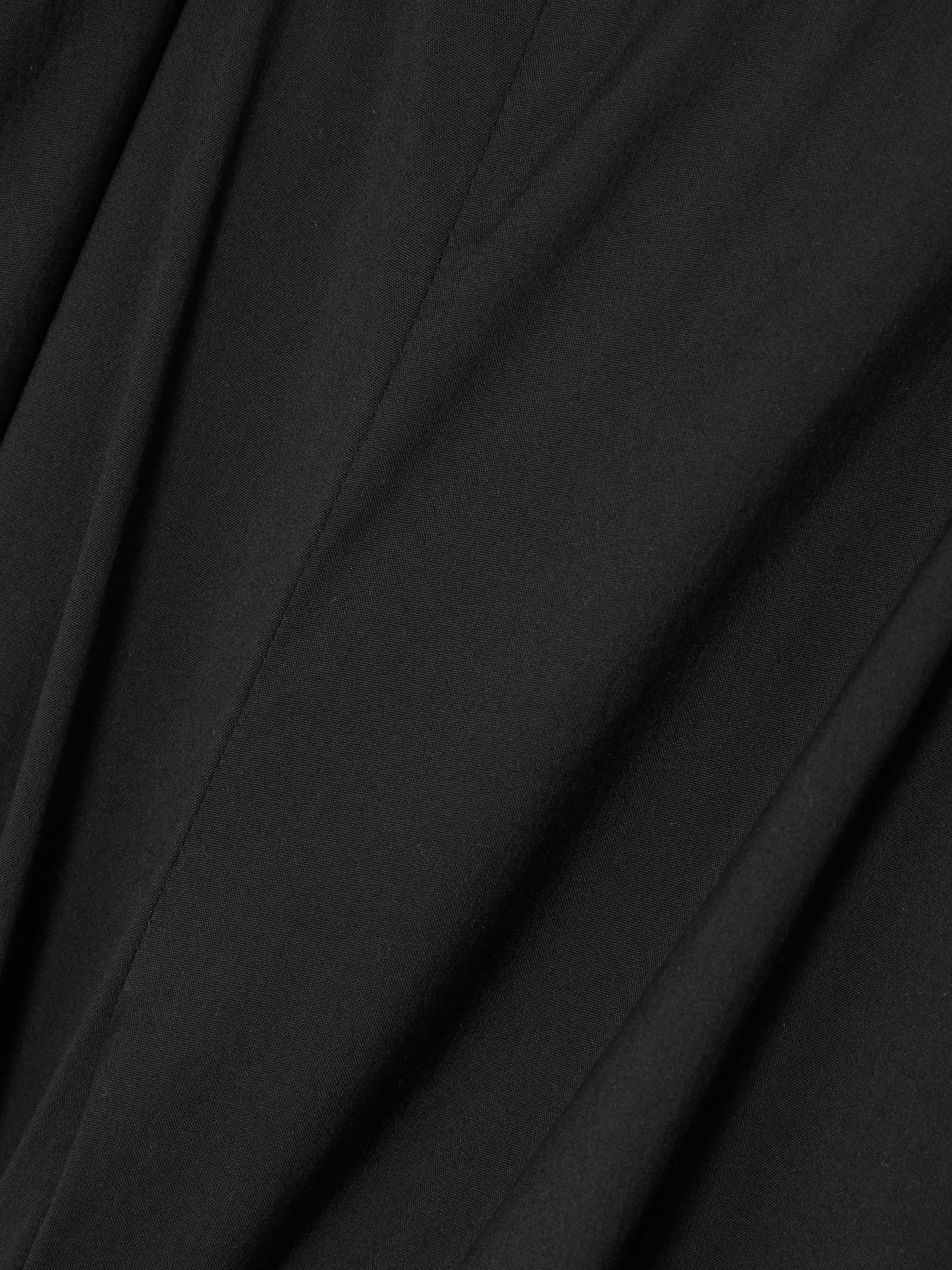 Rio cotton-blend poplin wide-leg pants view