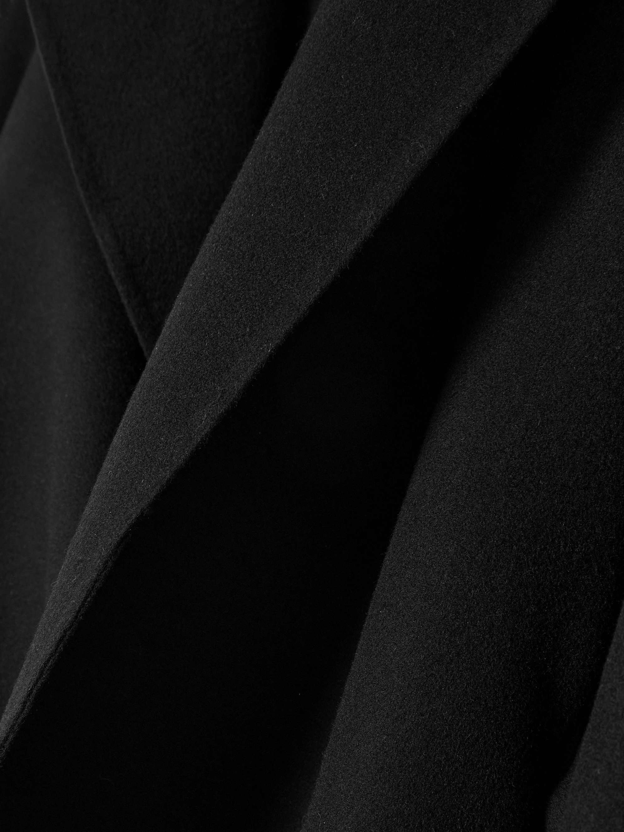 Belted wool coat view