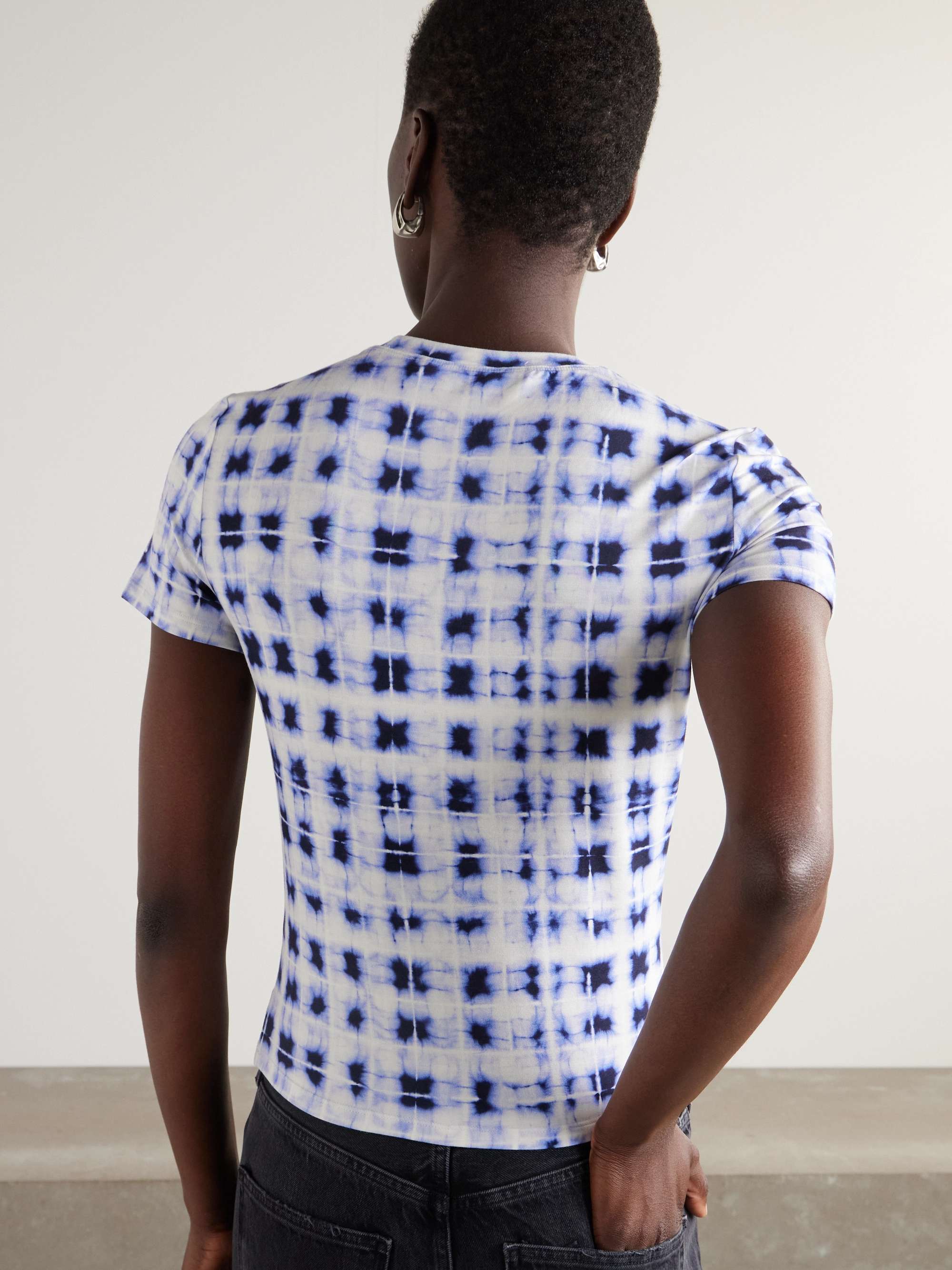 Parson tie-dyed jersey T-shirt view