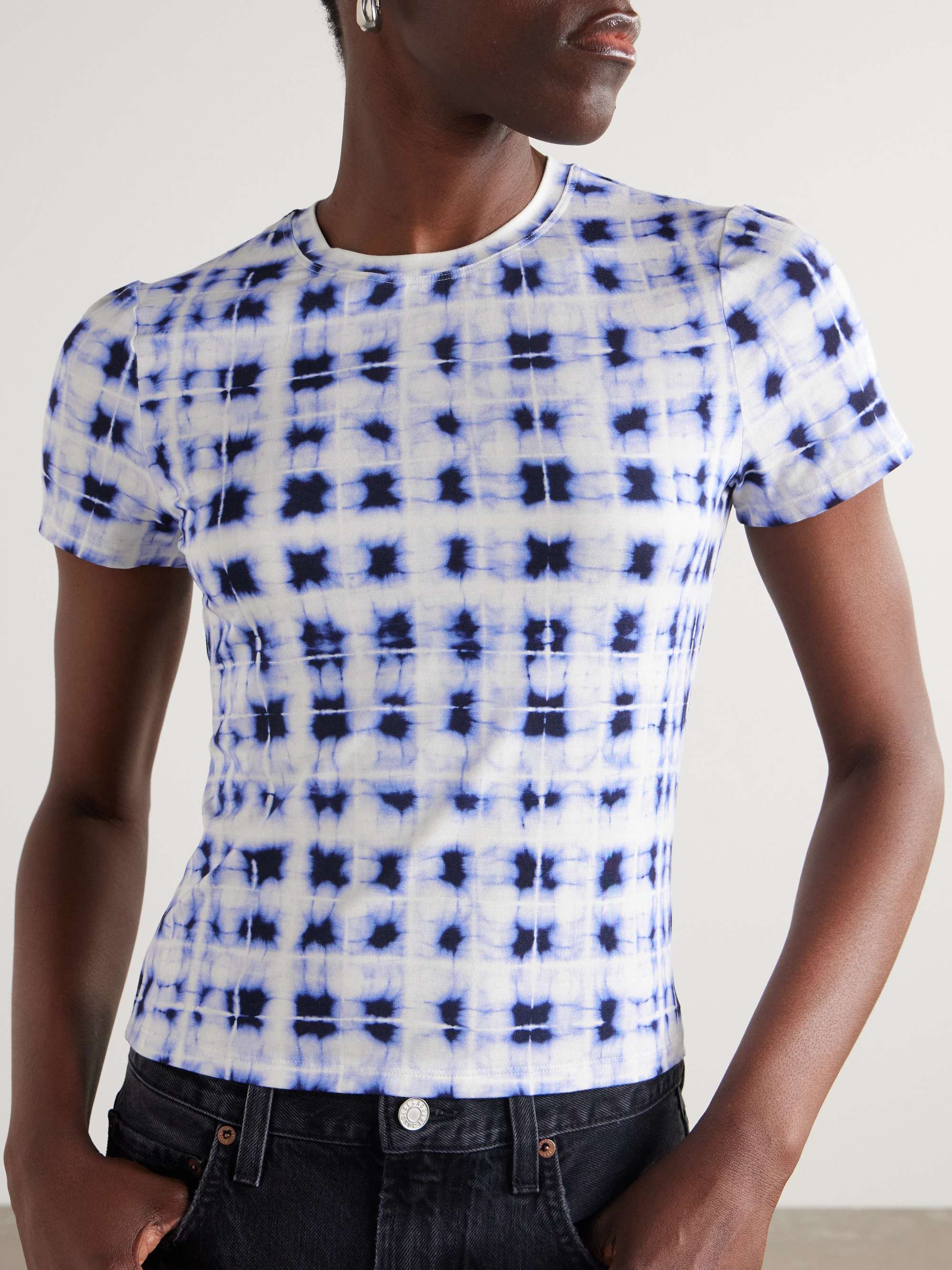 Parson tie-dyed jersey T-shirt view