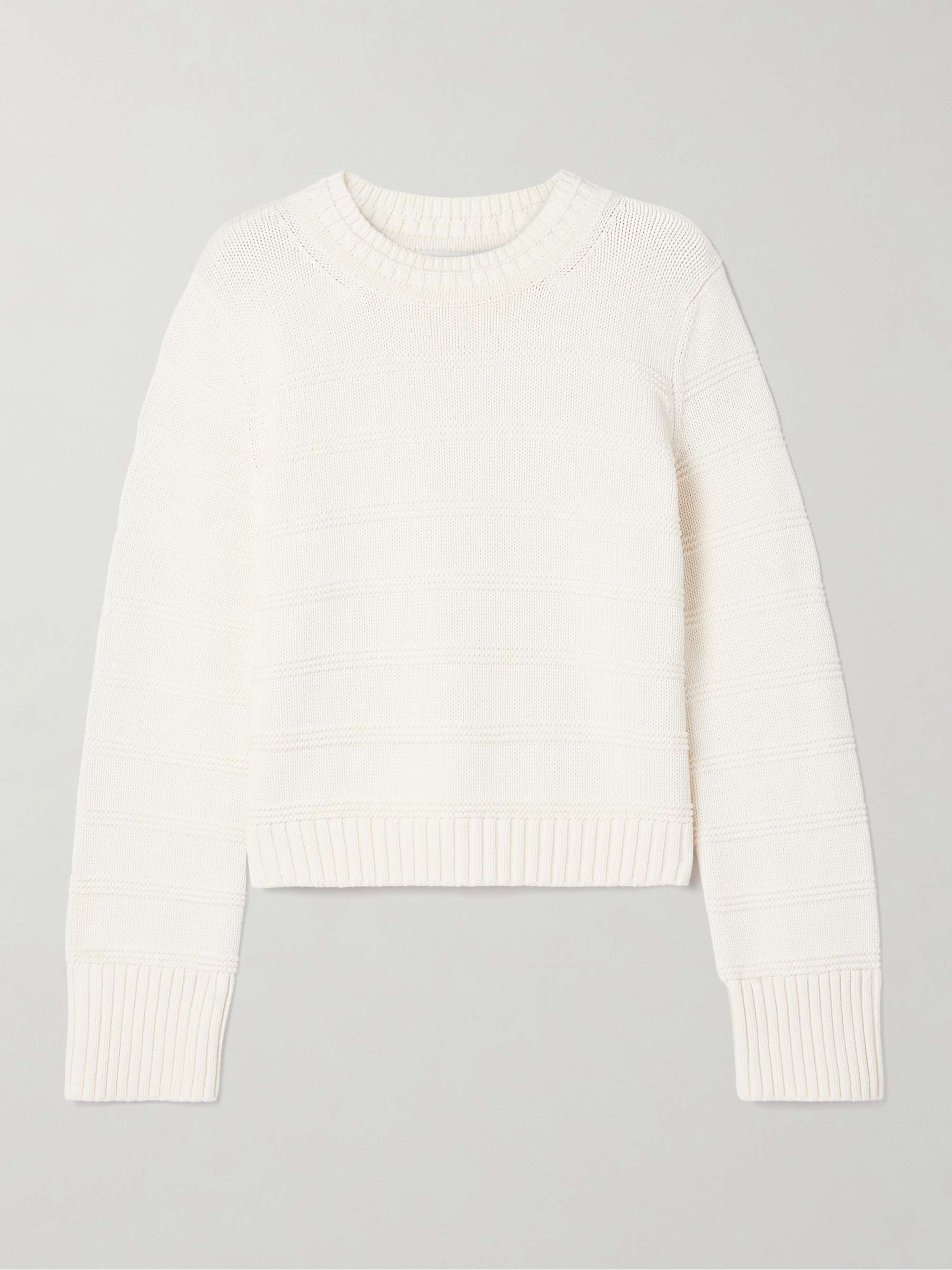 Jill striped cotton sweater view
