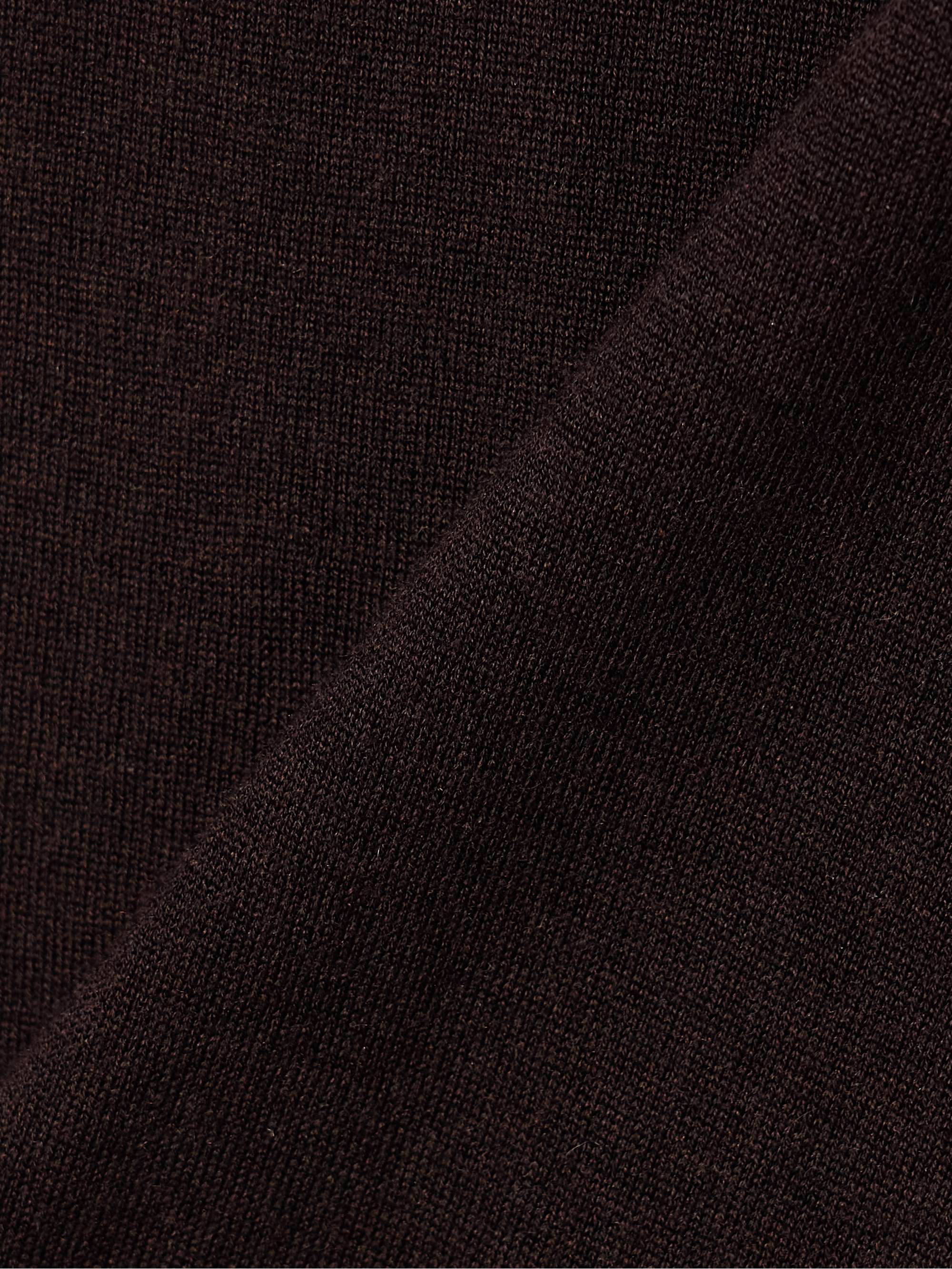 Ben silk, wool and cashmere-blend sweater view