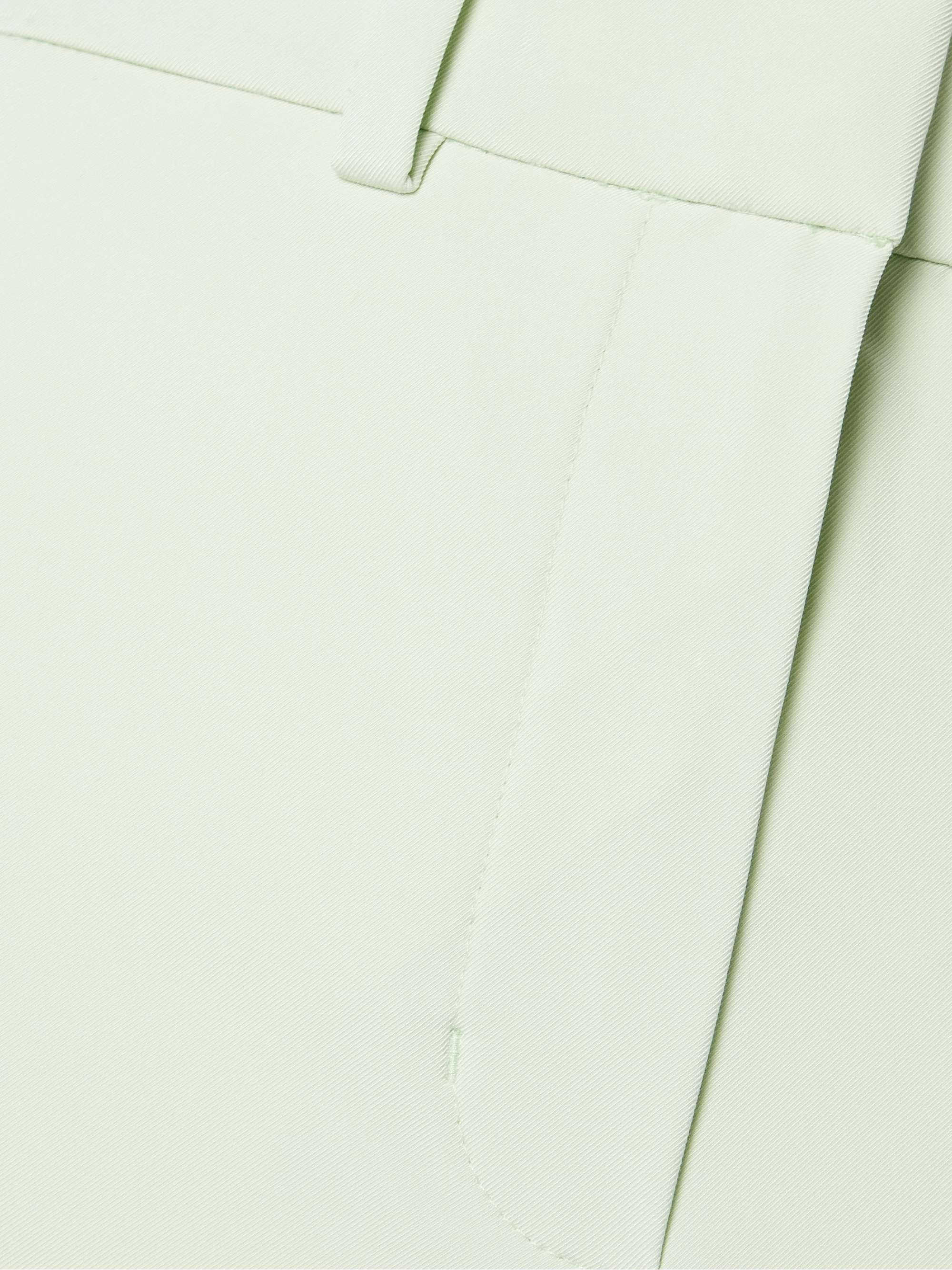 Cropped tech-twill straight-leg golf pants view