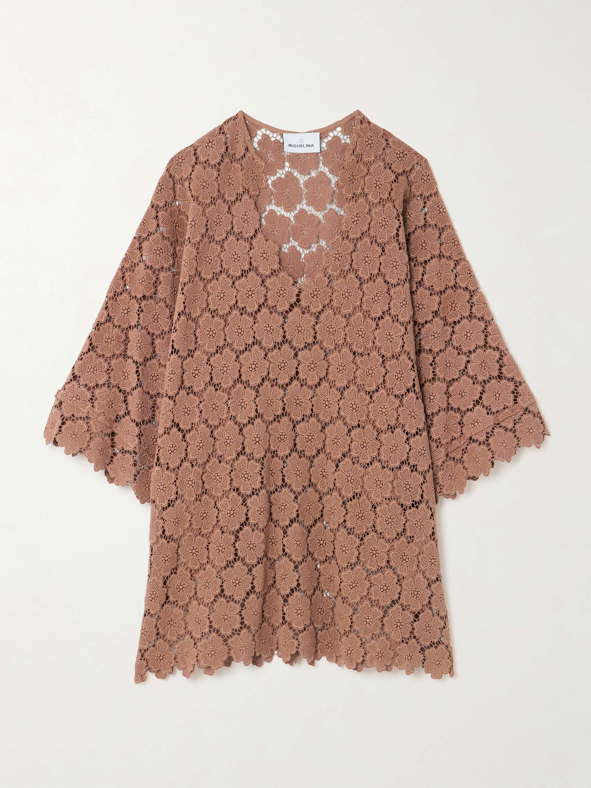 Gianina cotton guipure lace kaftan view