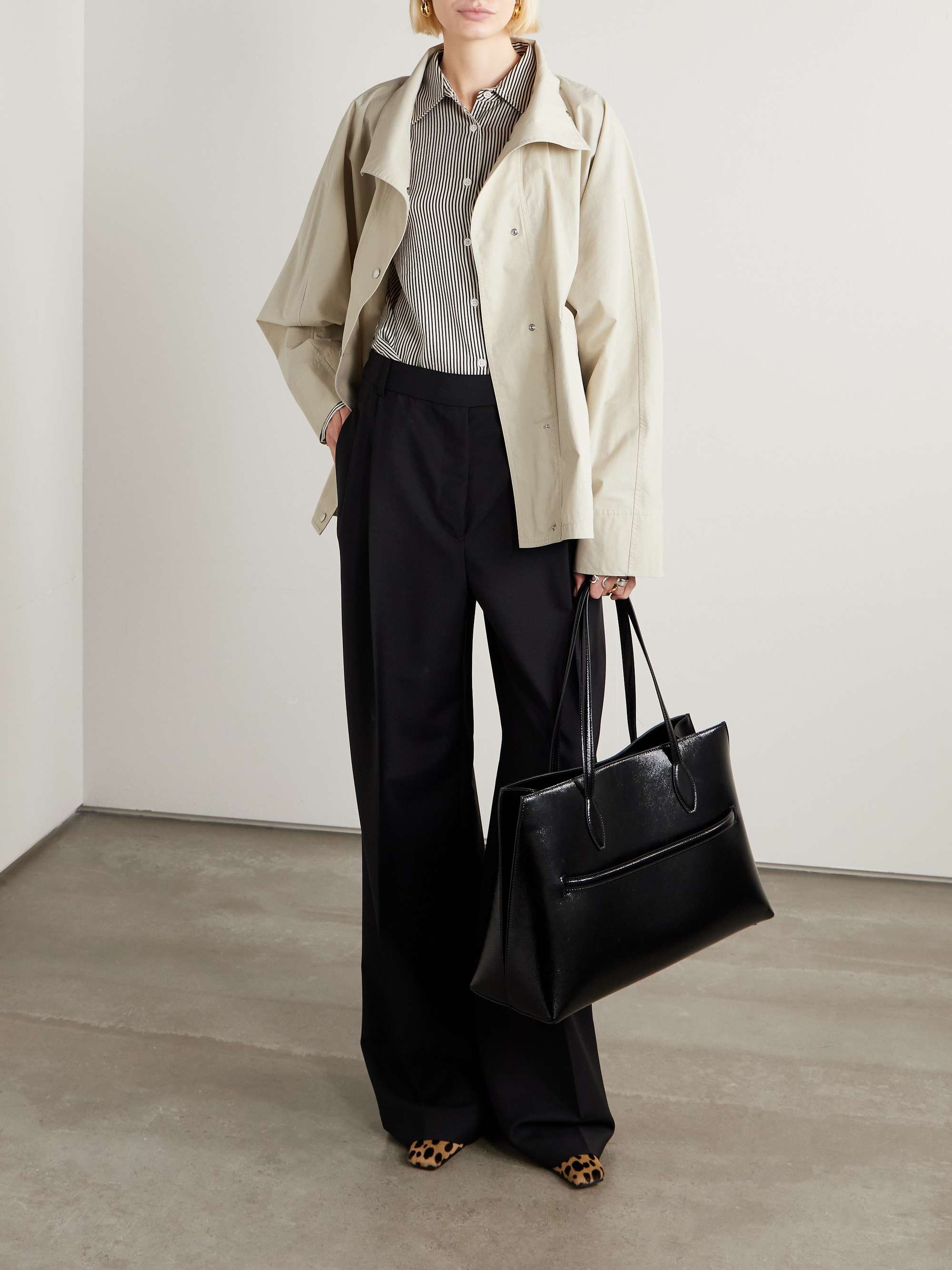 Organic cotton-blend jacket view